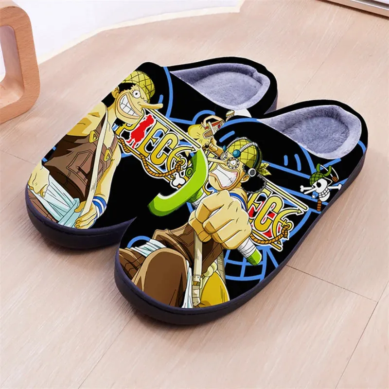 Anime ONE PIECE Monkey D. Luffy Roronoa Zoro Nami Cosplay Sandals Cotton