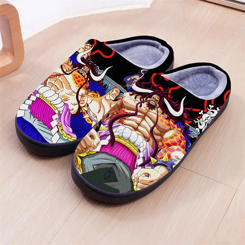 Anime ONE PIECE Monkey D. Luffy Roronoa Zoro Nami Cosplay Sandals Cotton