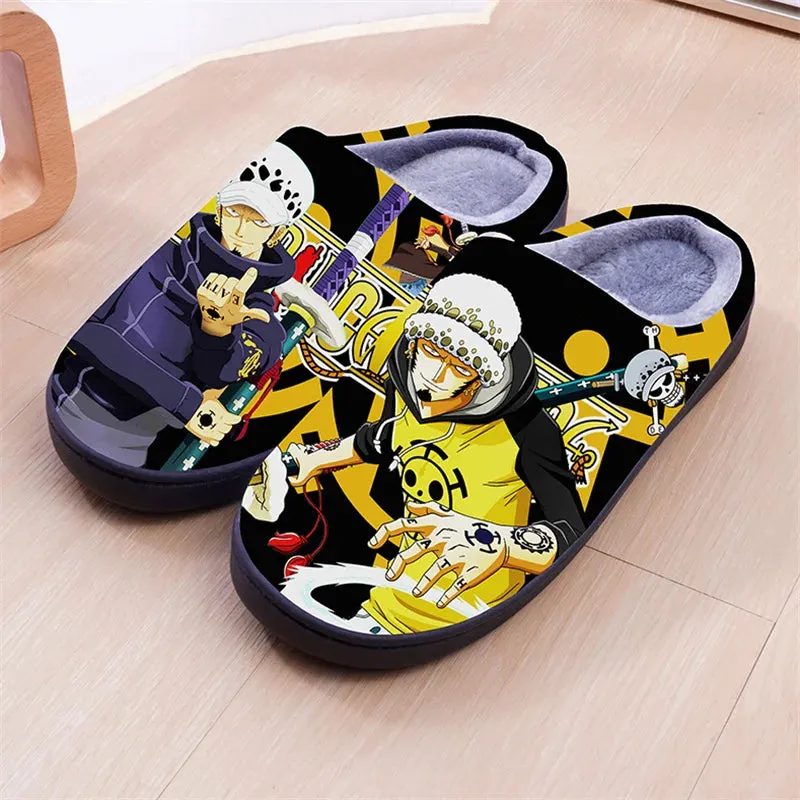 Anime ONE PIECE Monkey D. Luffy Roronoa Zoro Nami Cosplay Sandals Cotton