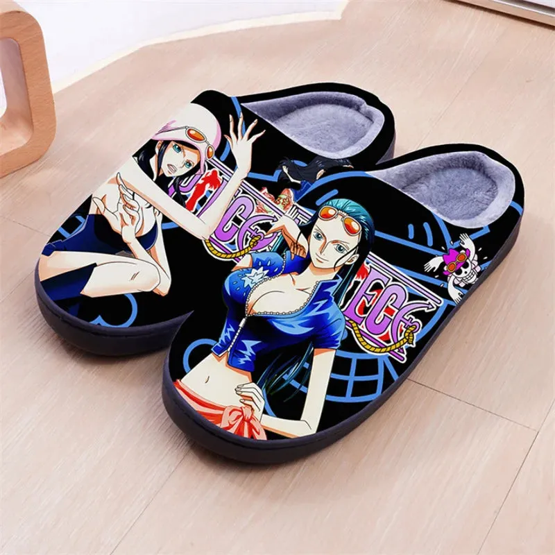 Anime ONE PIECE Monkey D. Luffy Roronoa Zoro Nami Cosplay Sandals Cotton