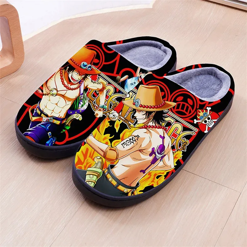 Anime ONE PIECE Monkey D. Luffy Roronoa Zoro Nami Cosplay Sandals Cotton