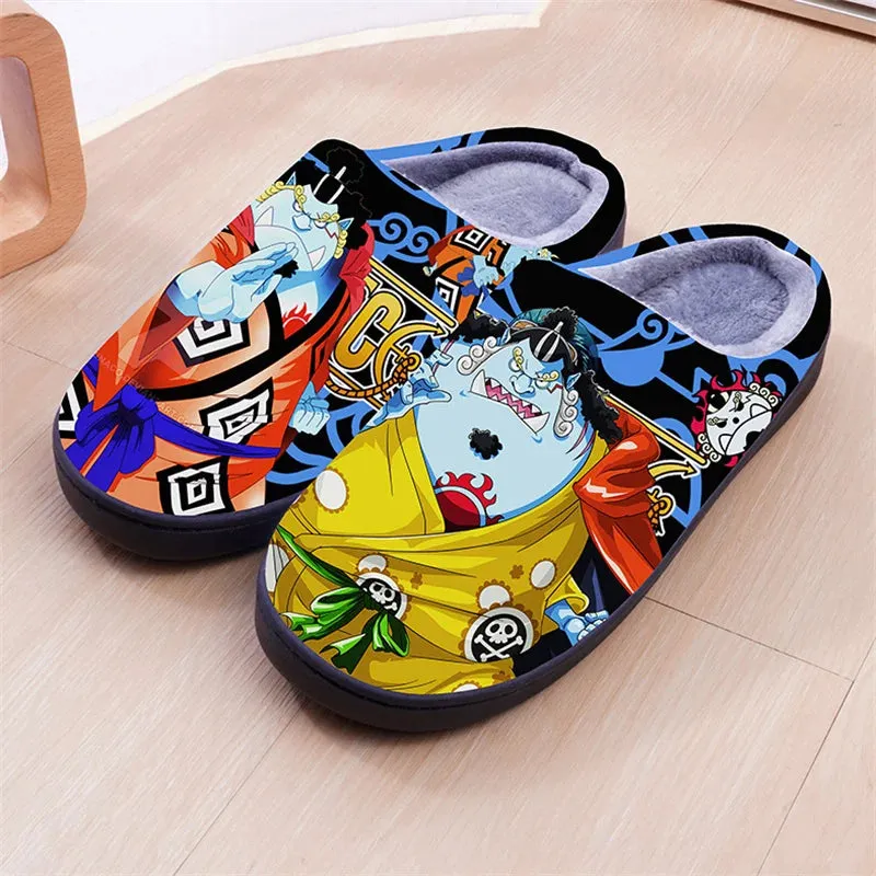 Anime ONE PIECE Monkey D. Luffy Roronoa Zoro Nami Cosplay Sandals Cotton