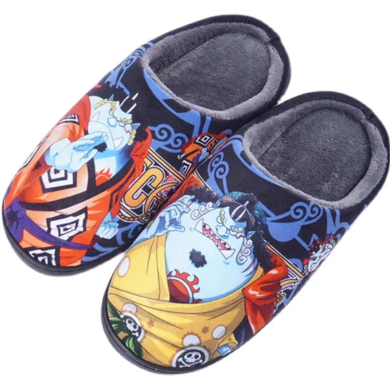 Anime ONE PIECE Monkey D. Luffy Roronoa Zoro Nami Cosplay Sandals Cotton