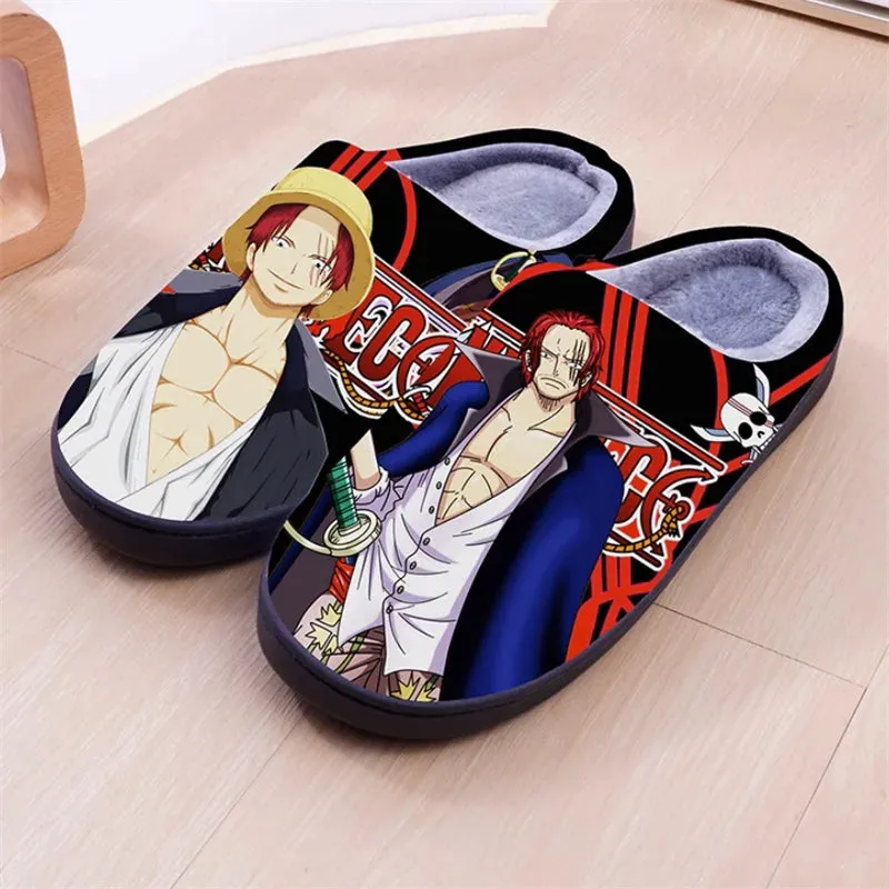 Anime ONE PIECE Monkey D. Luffy Roronoa Zoro Nami Cosplay Sandals Cotton