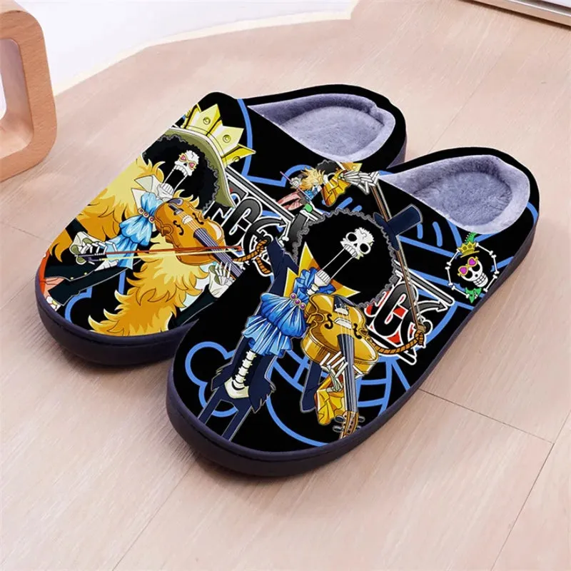 Anime ONE PIECE Monkey D. Luffy Roronoa Zoro Nami Cosplay Sandals Cotton