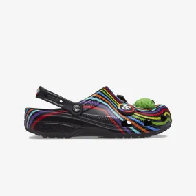 Optimized Title: **BIRA 91 x Crocs Classic Clog - Black/Multi Colorway**