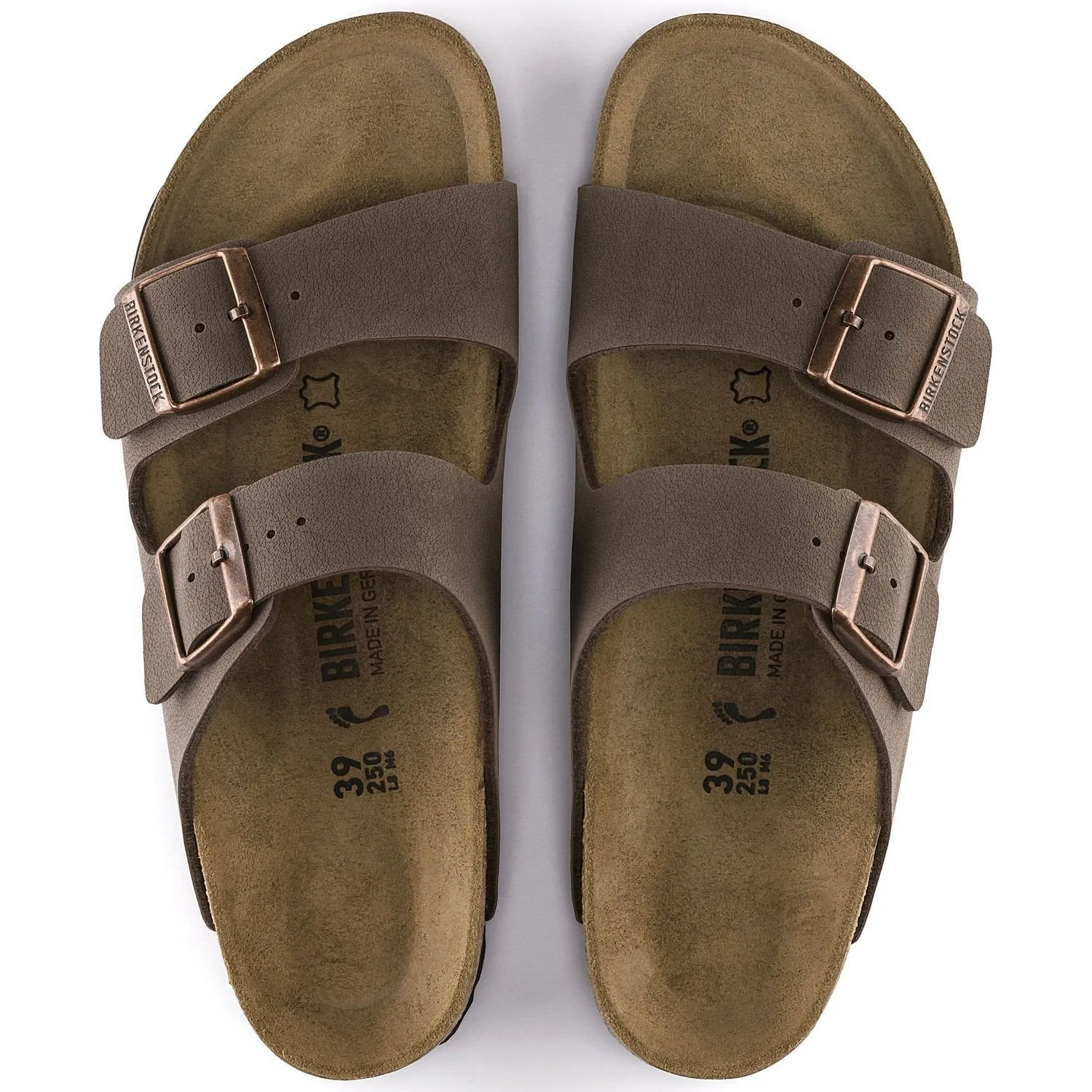 Birkenstock Arizona 151183 Birko-Flor Nubuk Mocha