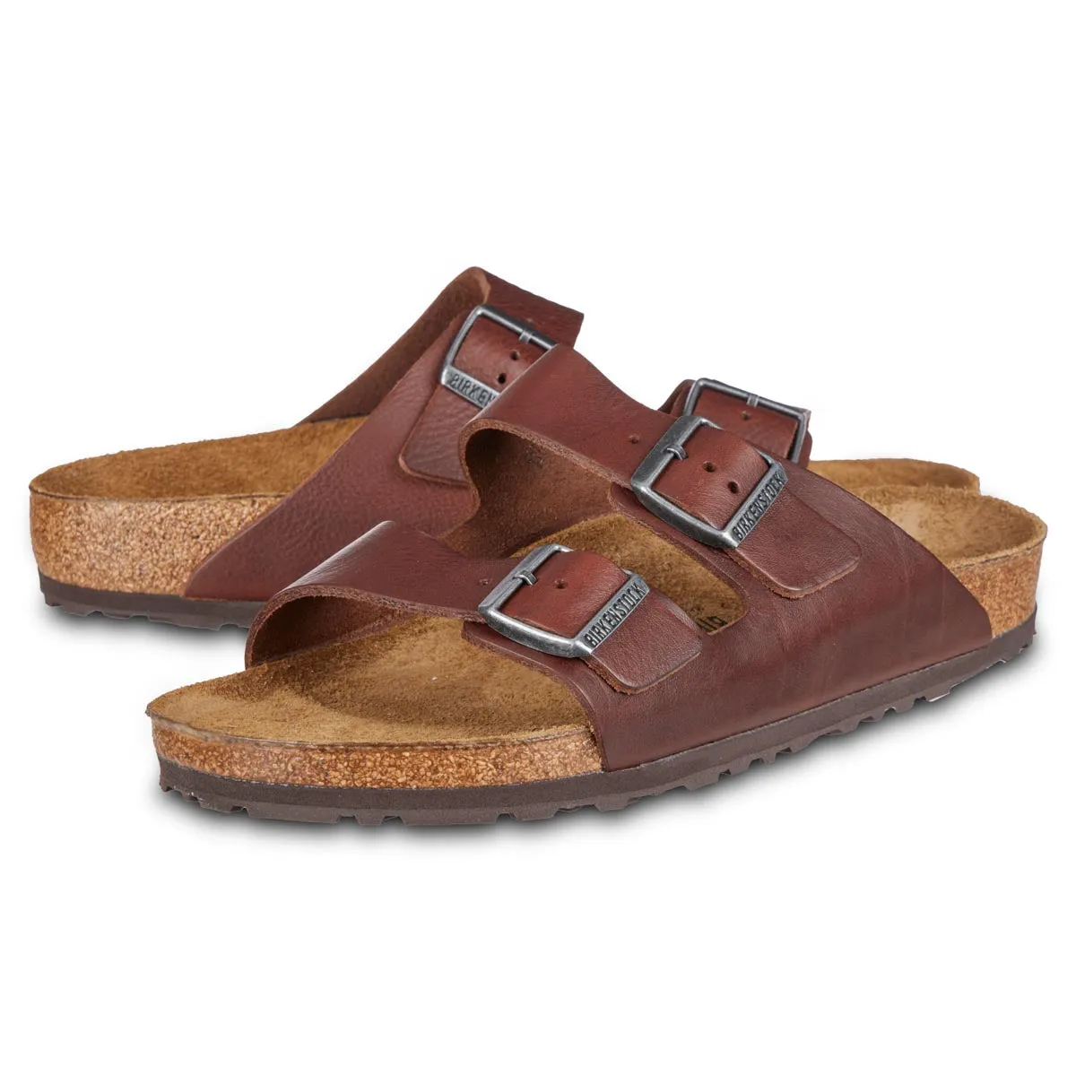 Birkenstock Arizona Grip Leather Sandals