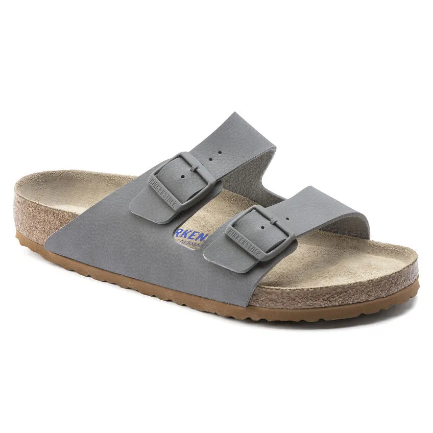 Birkenstock Arizona SFB BF Desert Soil Birko Flor grey