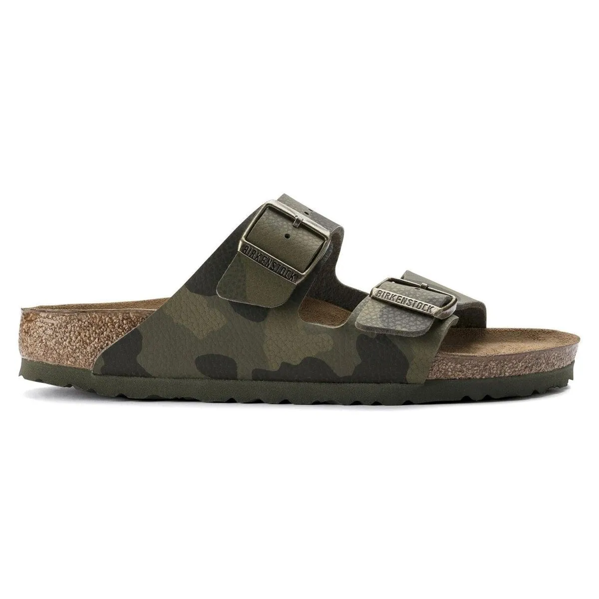 Birkenstock Women's Arizona - Desert Soil Camouflage Green Birko-Flor