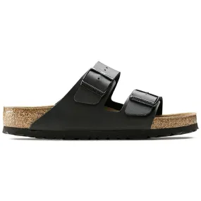 Birkentock Unisex Arizona Soft Footbed - Black Birko-Flor