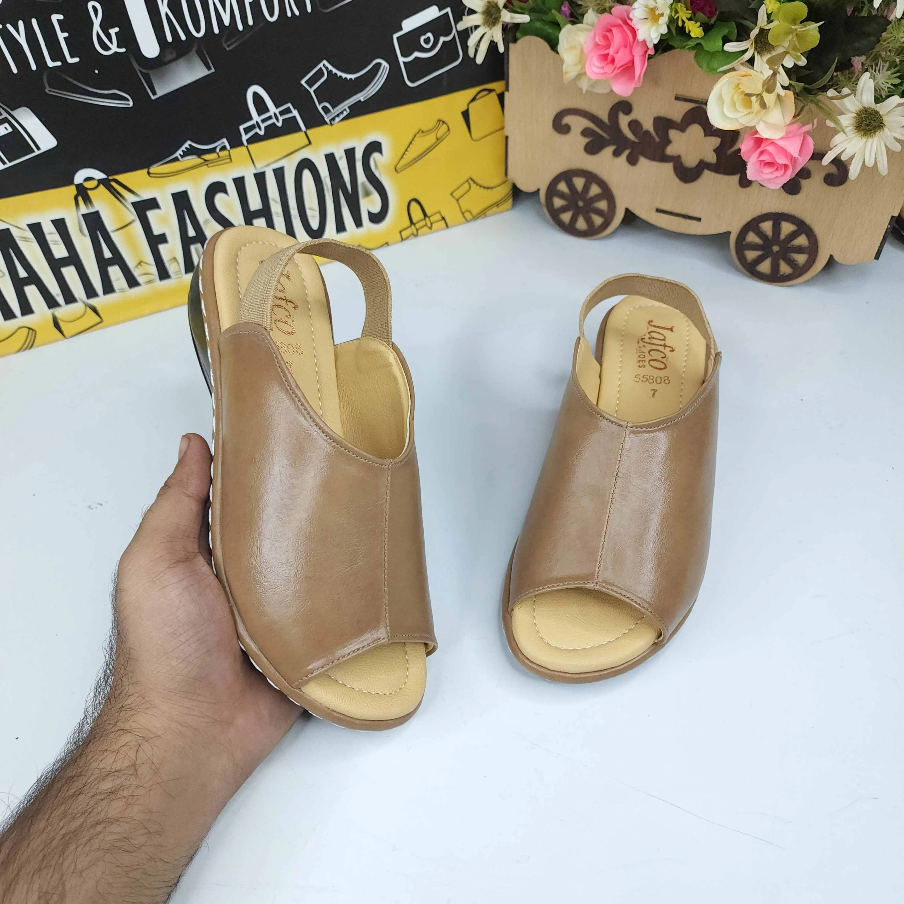 Brown Women Sandals