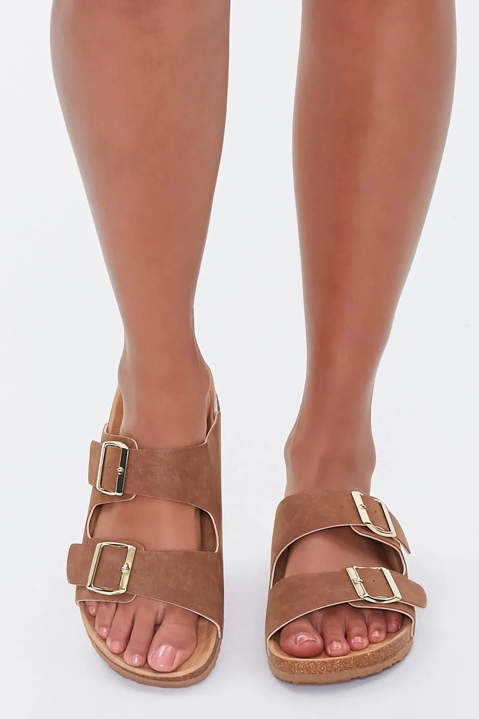 Buckled Platform Sandals