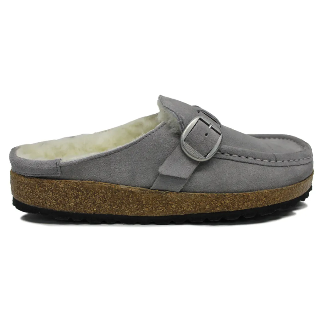 Buckley Shearling Suede Leather Unisex Clogs