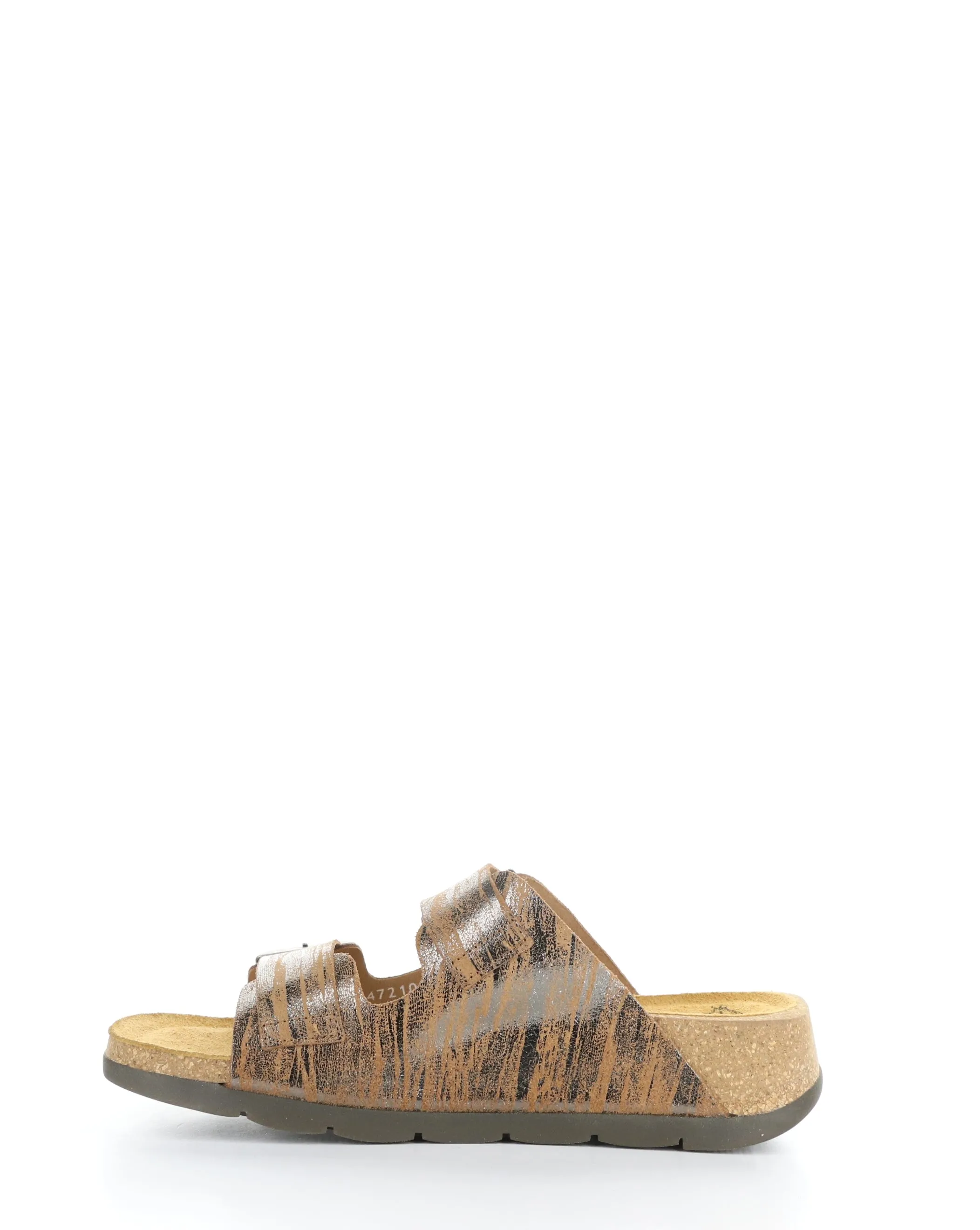 CAJA721FLY 018 COGNAC Slip-on Sandals