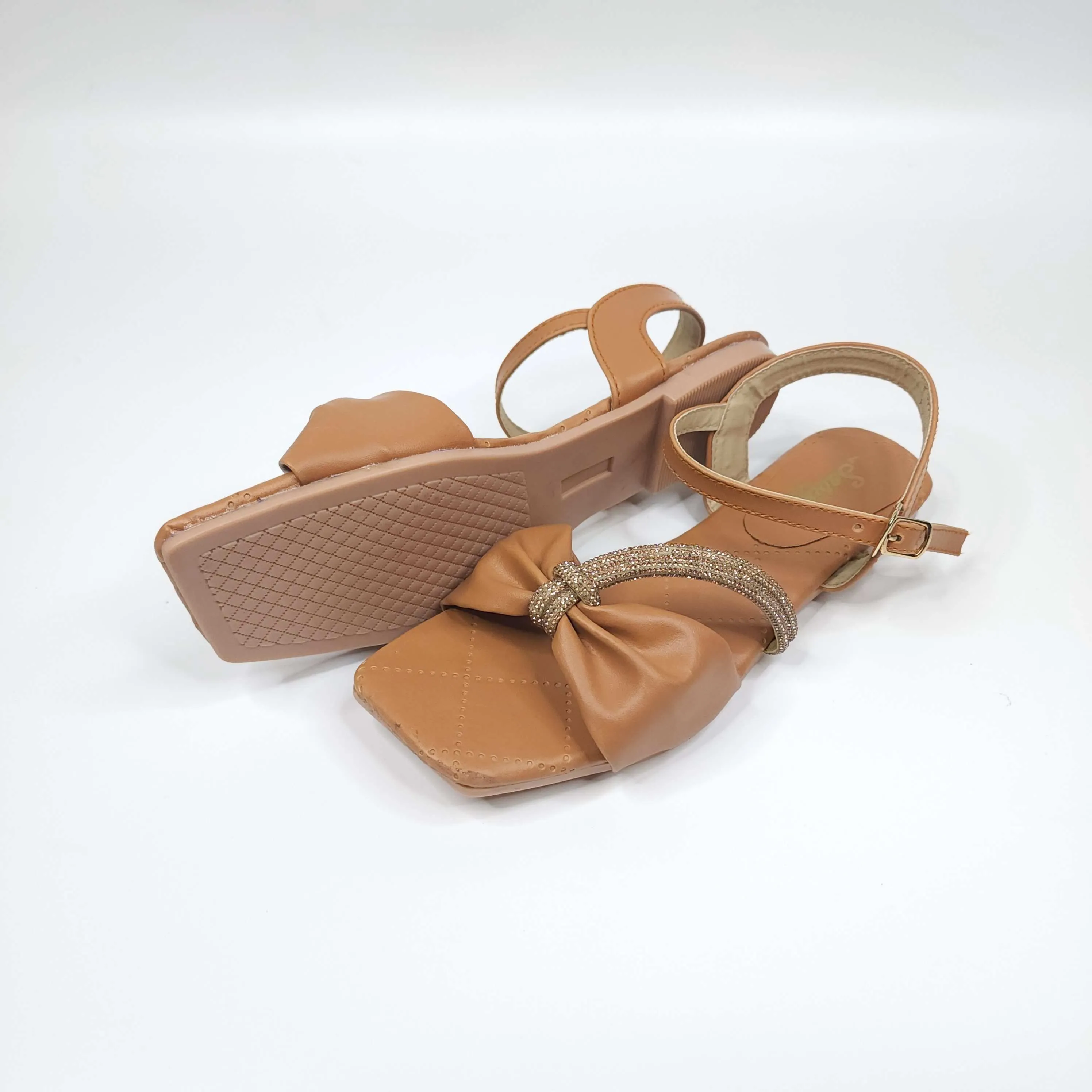 Camel Stud Sandals