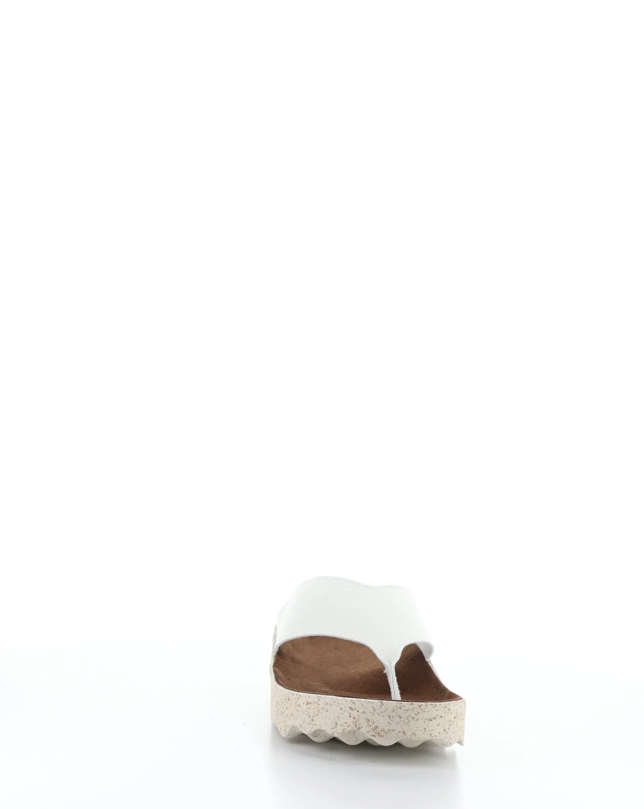 CAMI223ASP 006 WHITE Round Toe Sandals