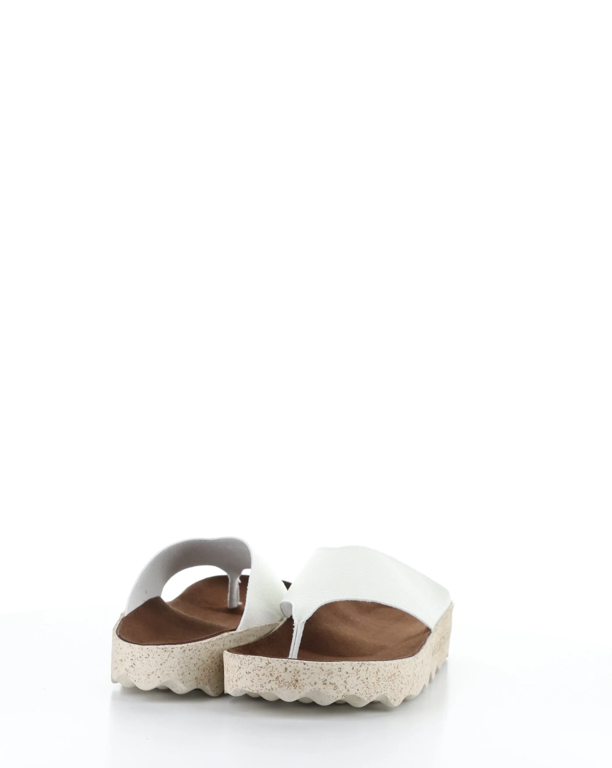 CAMI223ASP 006 WHITE Round Toe Sandals