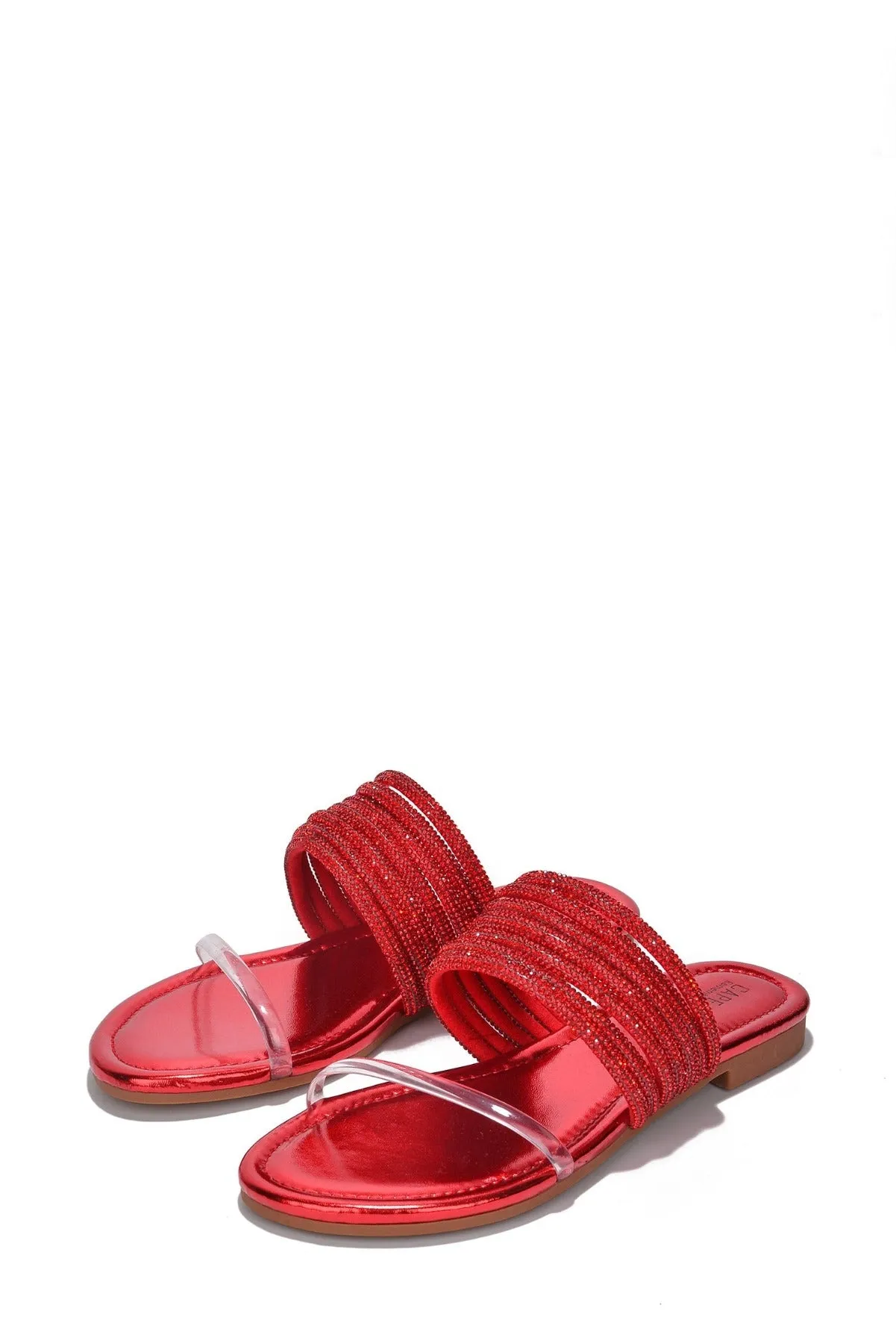 Candyfloss Rope Sandals - Red