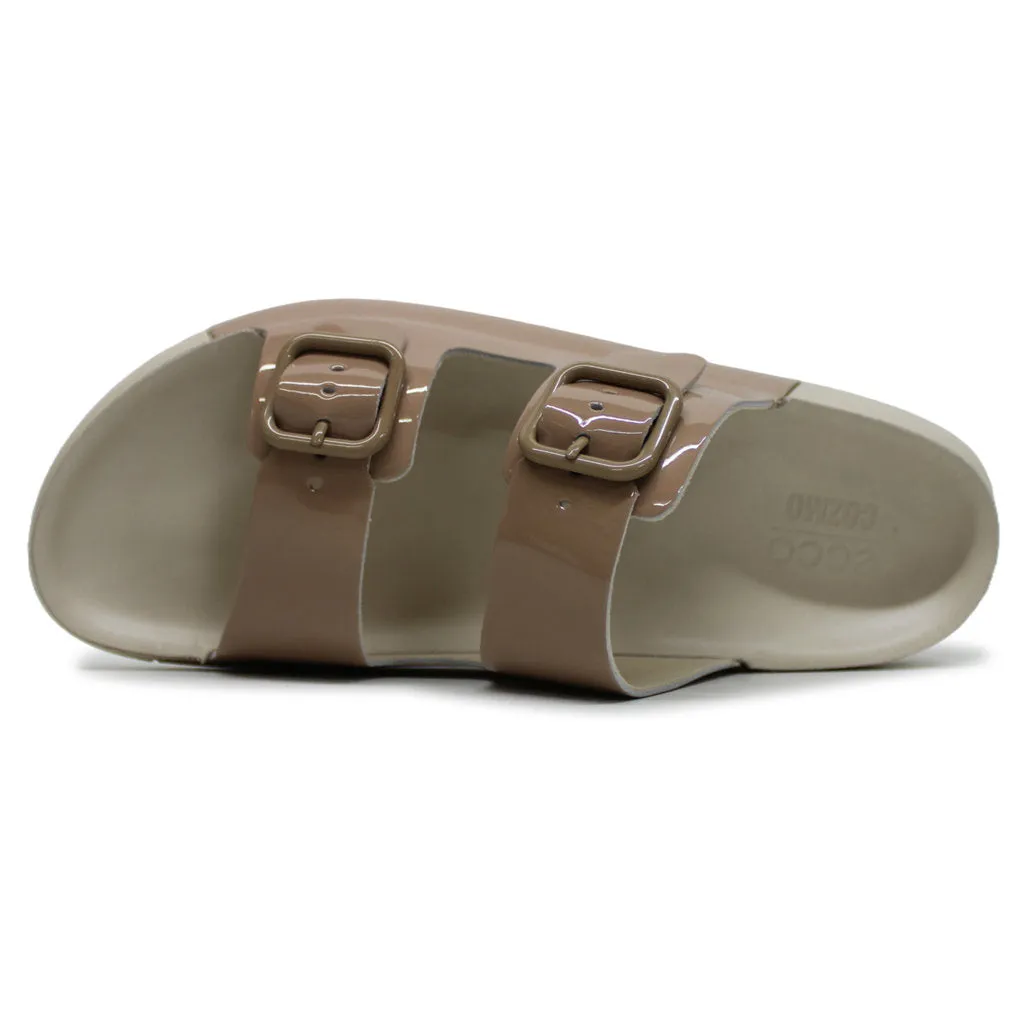 Cozmo Leather Women's Slides Sandals