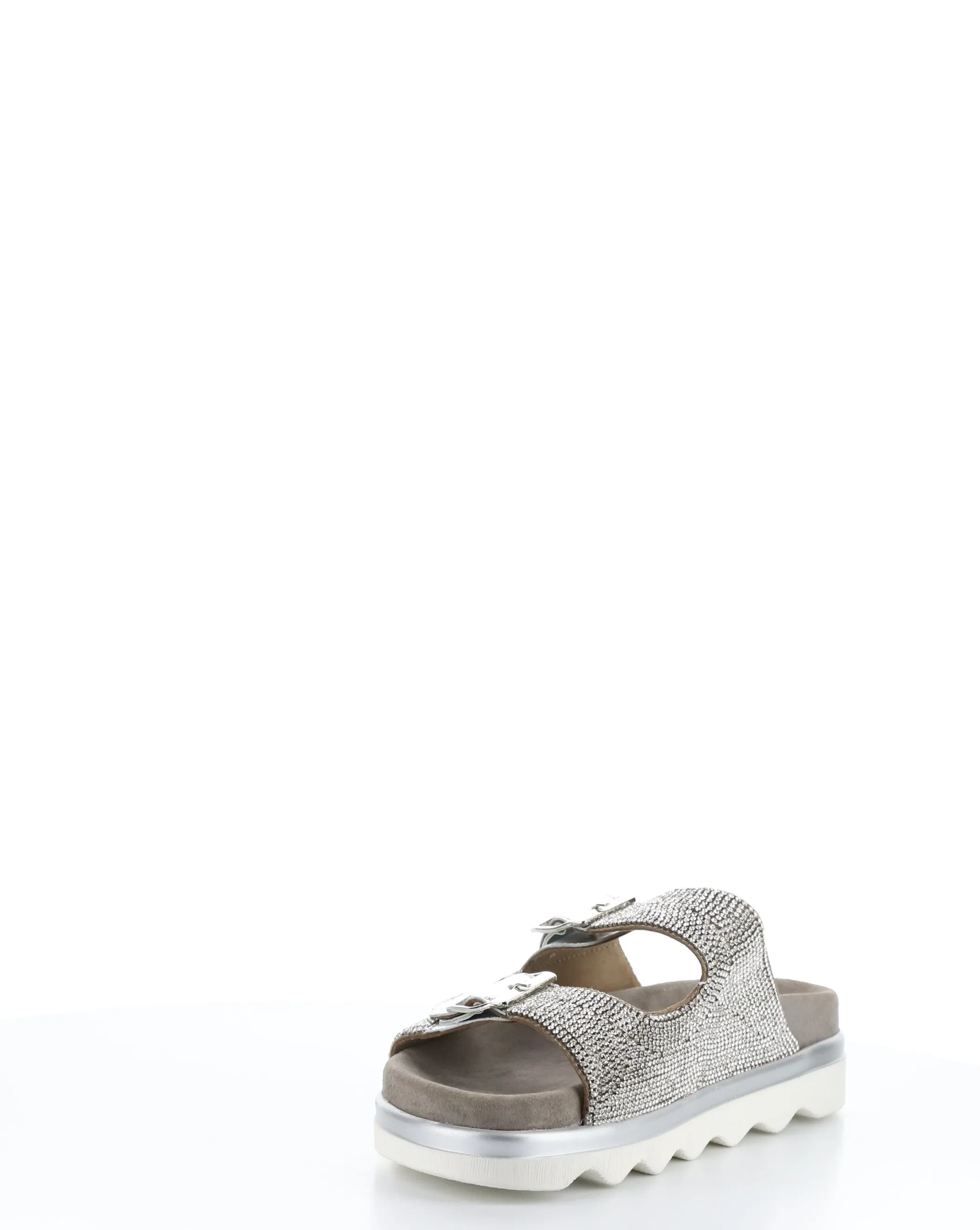 DAHNA SILVER Slip-on Sandals