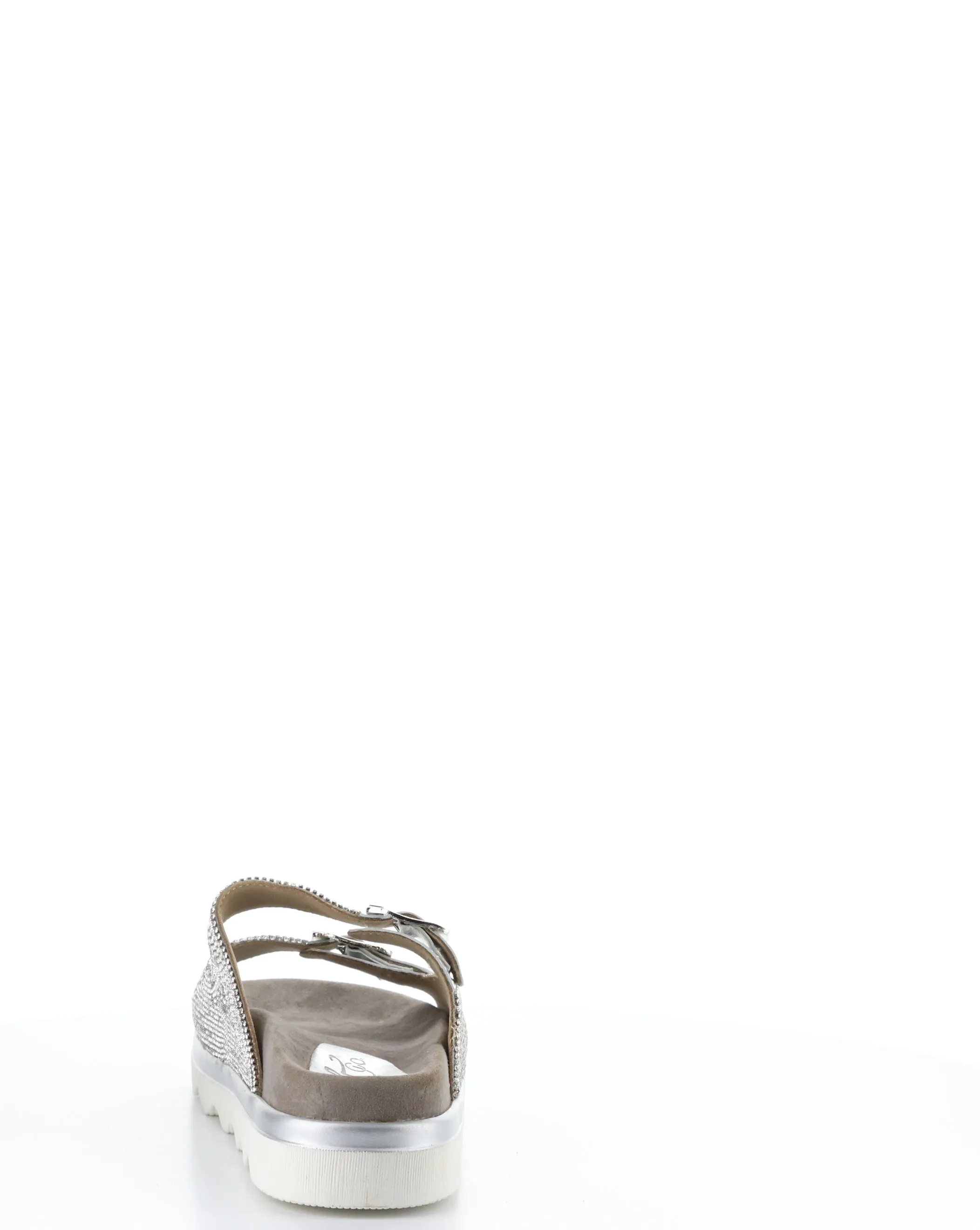 DAHNA SILVER Slip-on Sandals