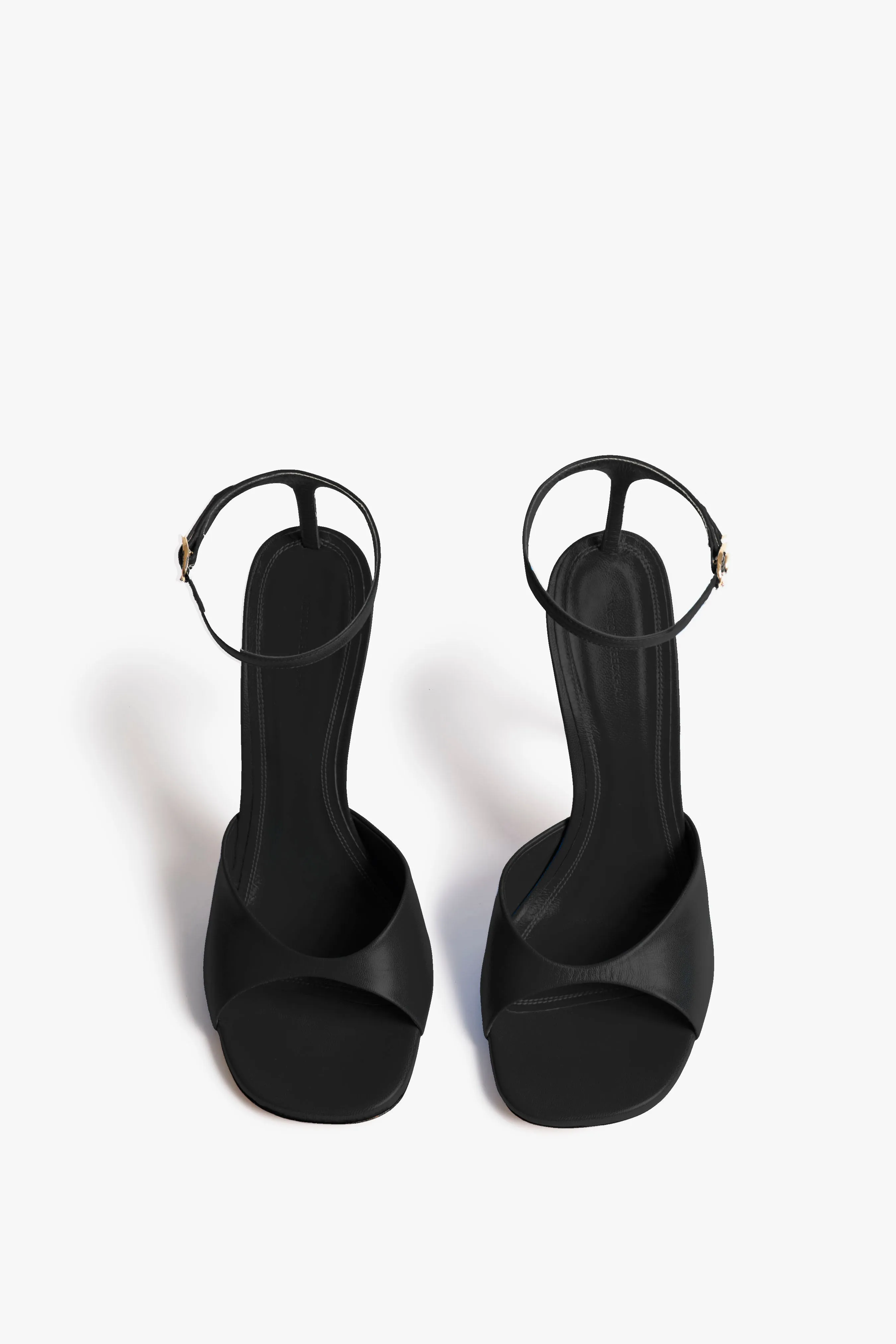 Destiny Sandal 90mm In Black Satin