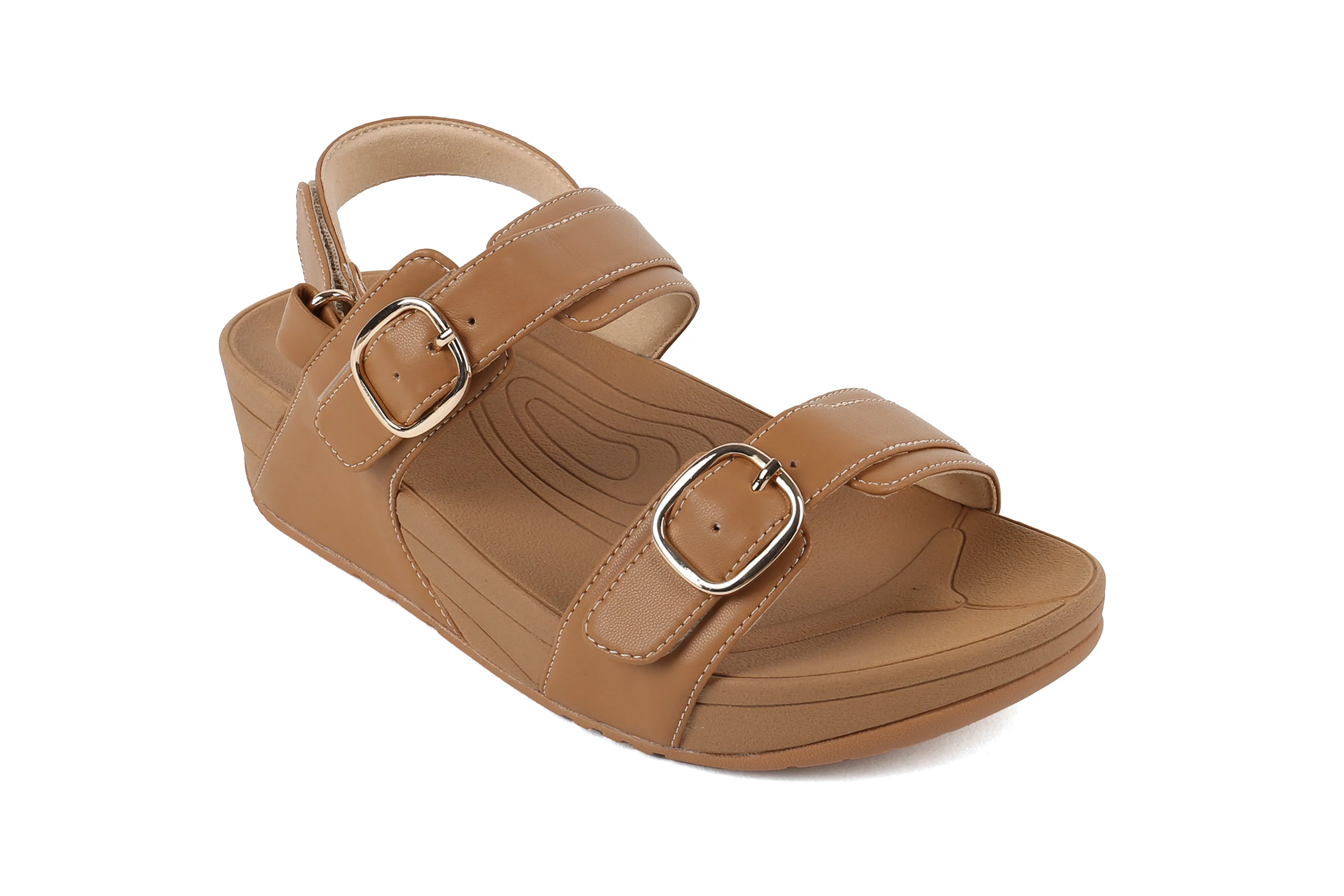 DR.KONG WOMEN TOTAL CONTACT SANDALS DK-S3001778-BRN(RP : $149)