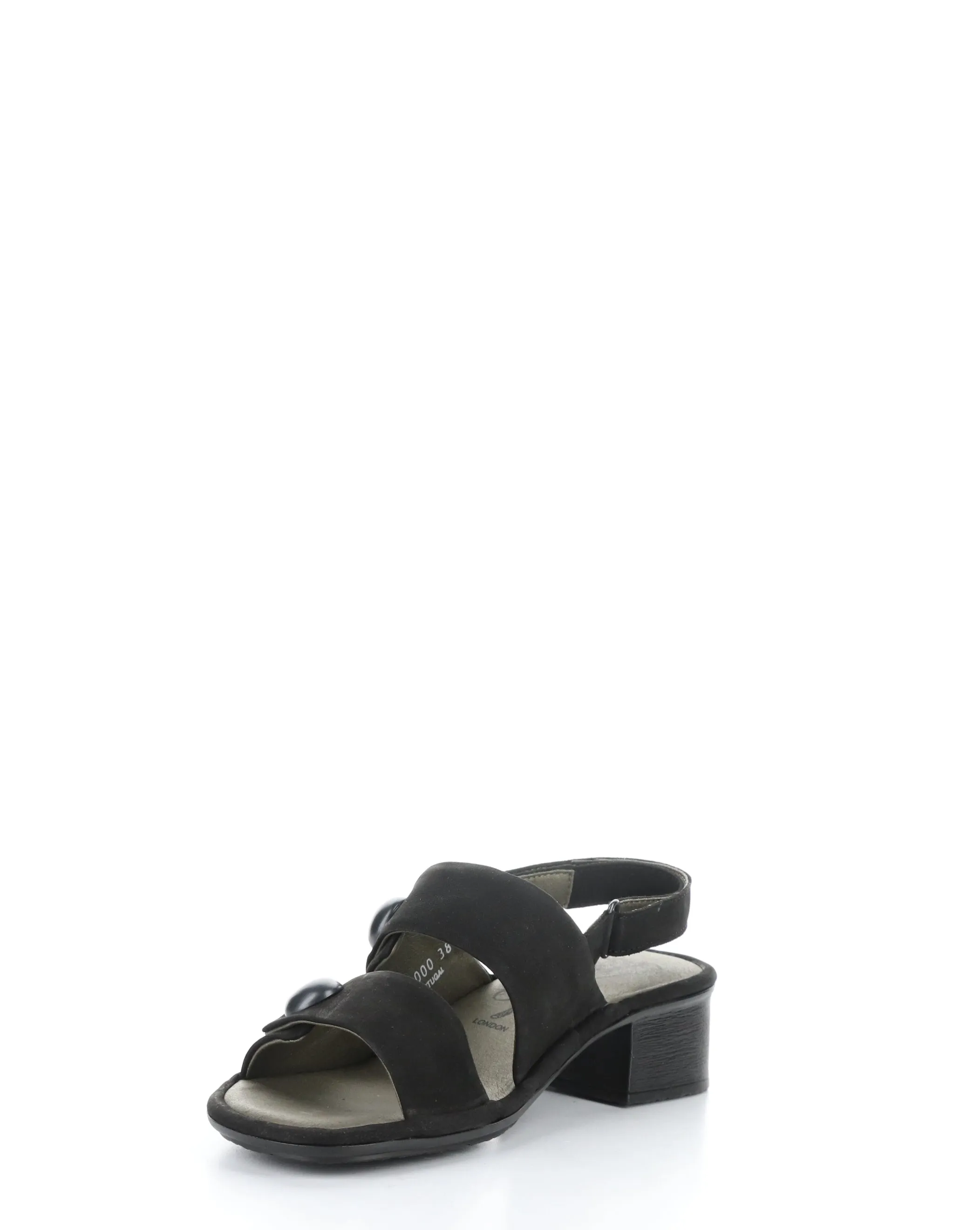 EBLA489FLY 000 BLACK Velcro Sandals