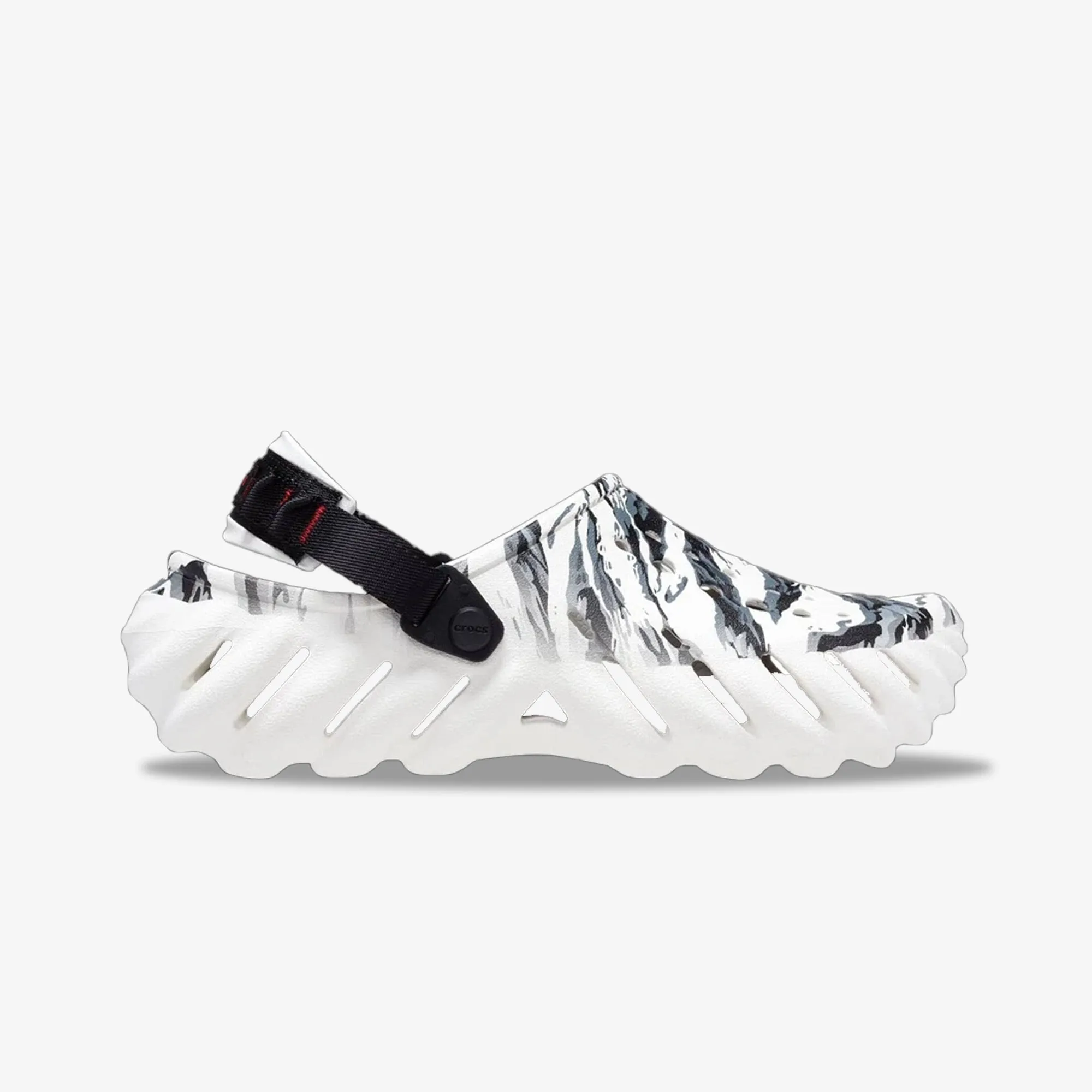 ECHO TIGER CLOG 'WHITE/BLACK'