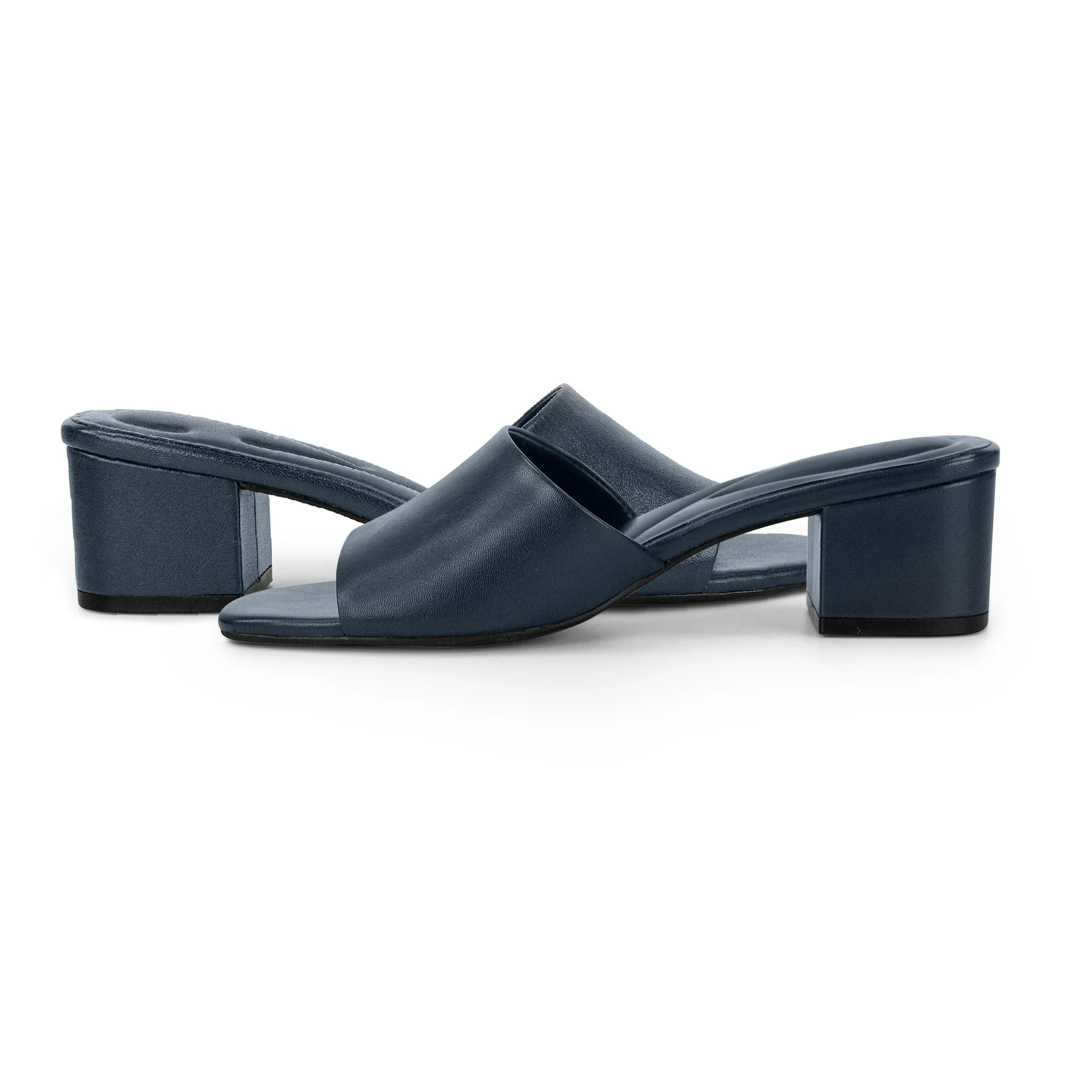 Fiora Block Heel Slide Sandals