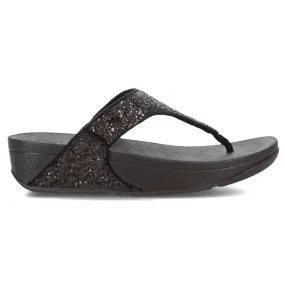 Fitflop Lulu Glitter Synthetic Women's Toe Post Sandals