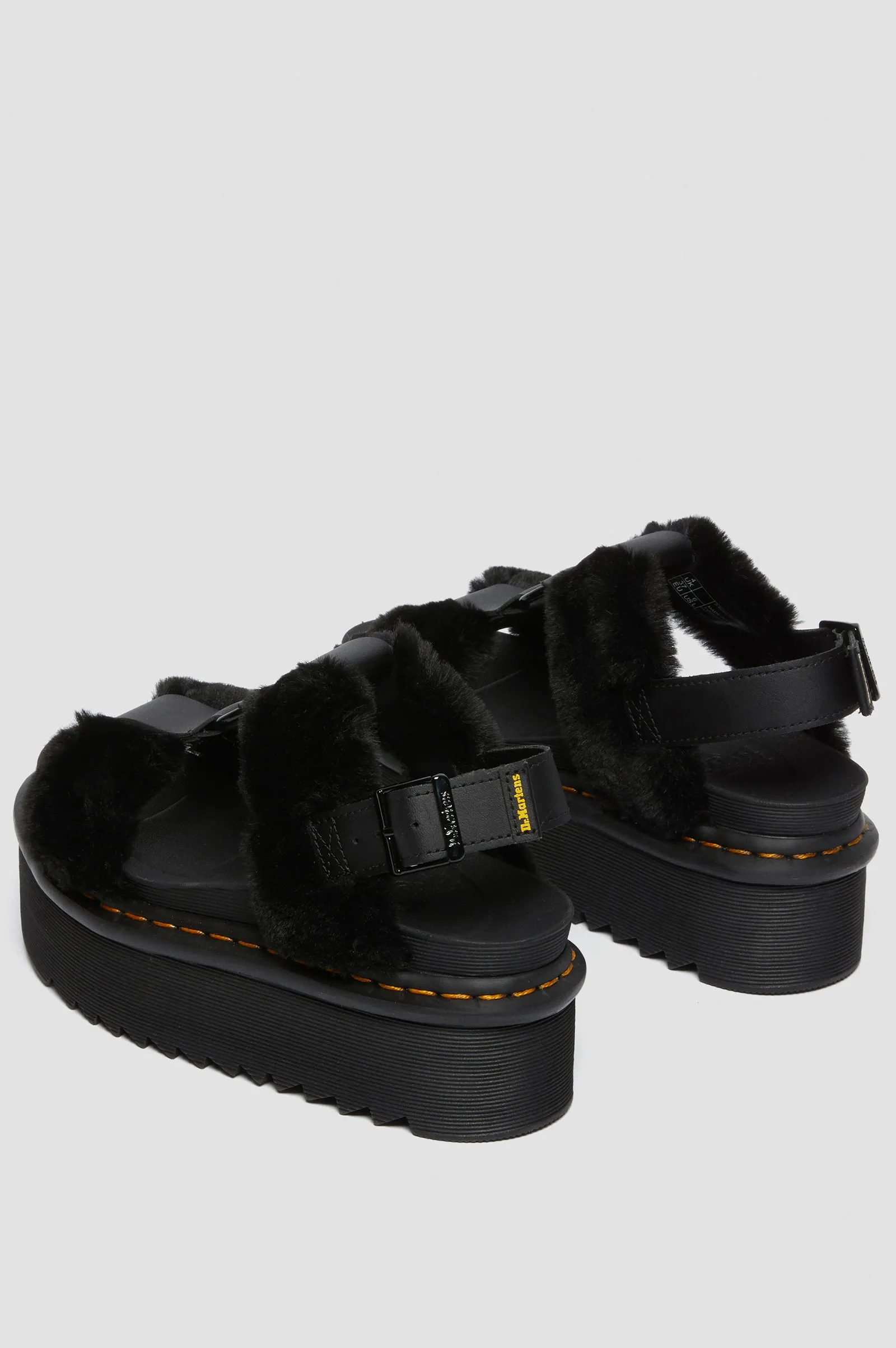 FRANCIS FLUFFY PLATFORM SANDALS