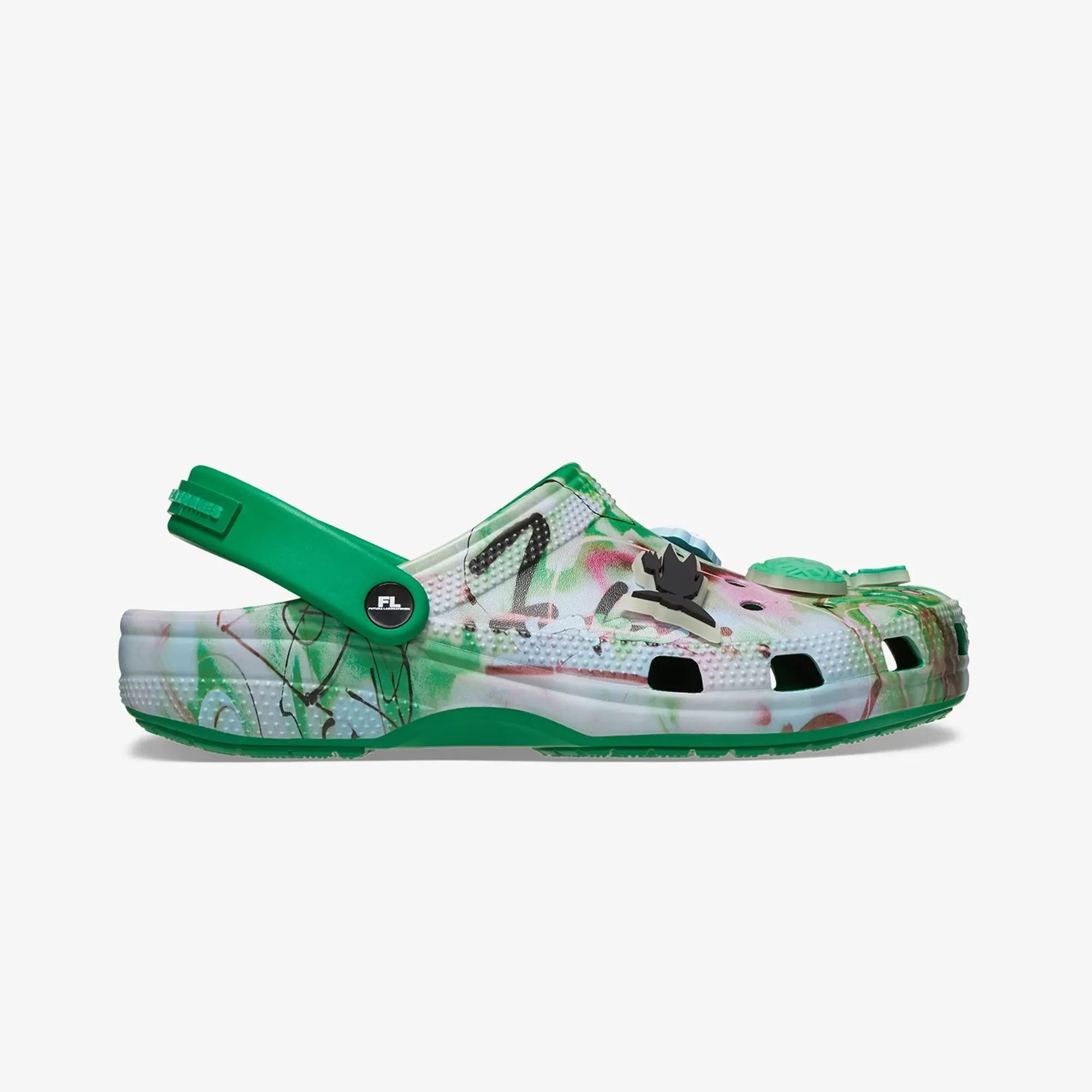 FUTURA LAB X CROCS CLASSIC RO CLOG 'GREEN IVY'