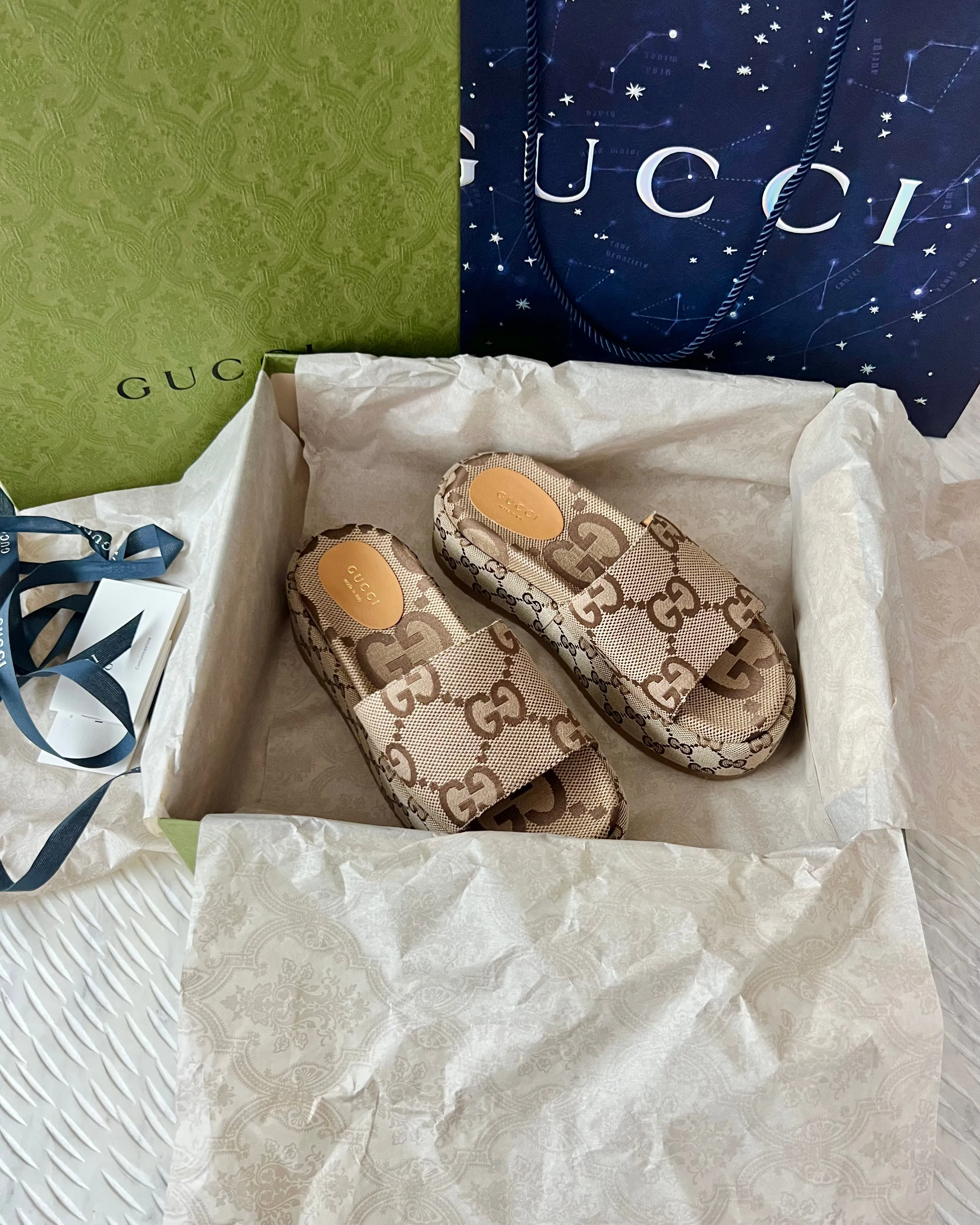 GUCCI Platform Sandals