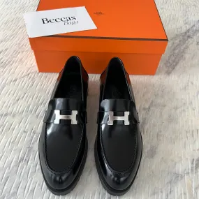 Hermes Faubourg Loafers