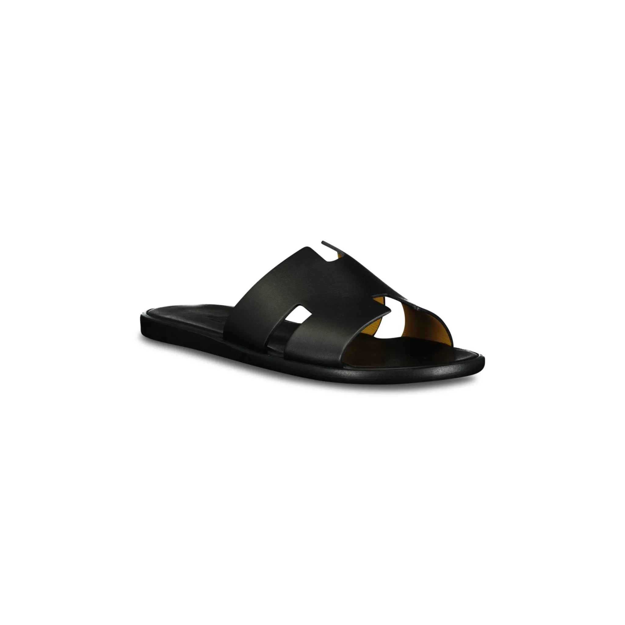 HERMES IZMIR SANDALS BLACK