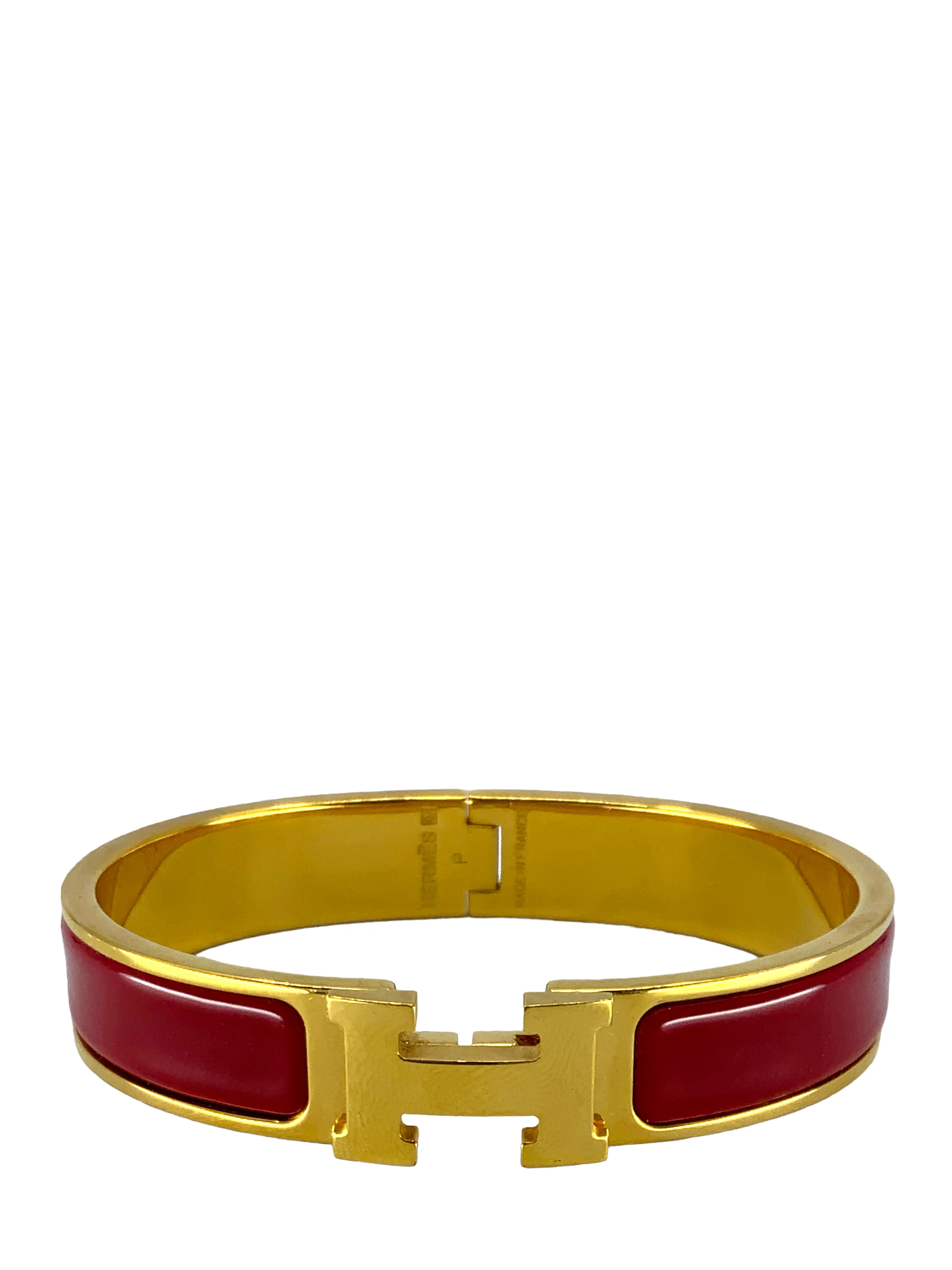 Hermes Narrow Clic Clac H Bracelet PM