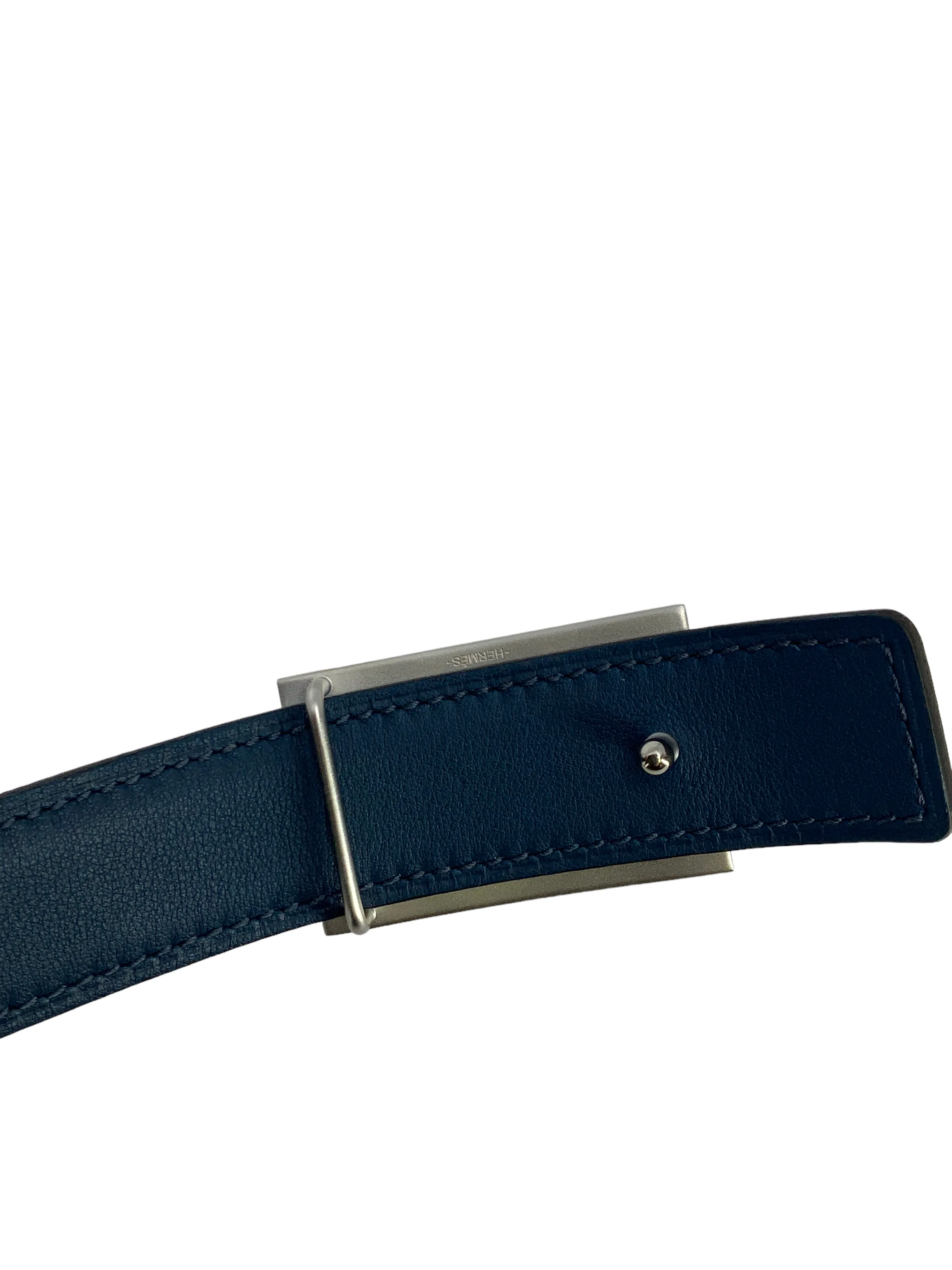 HERMES Reversible Leather Sydney Belt Size 90