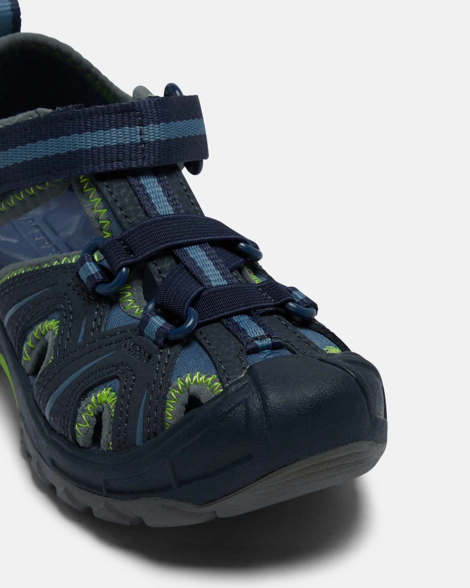 Hydro Sandals Navy/Green