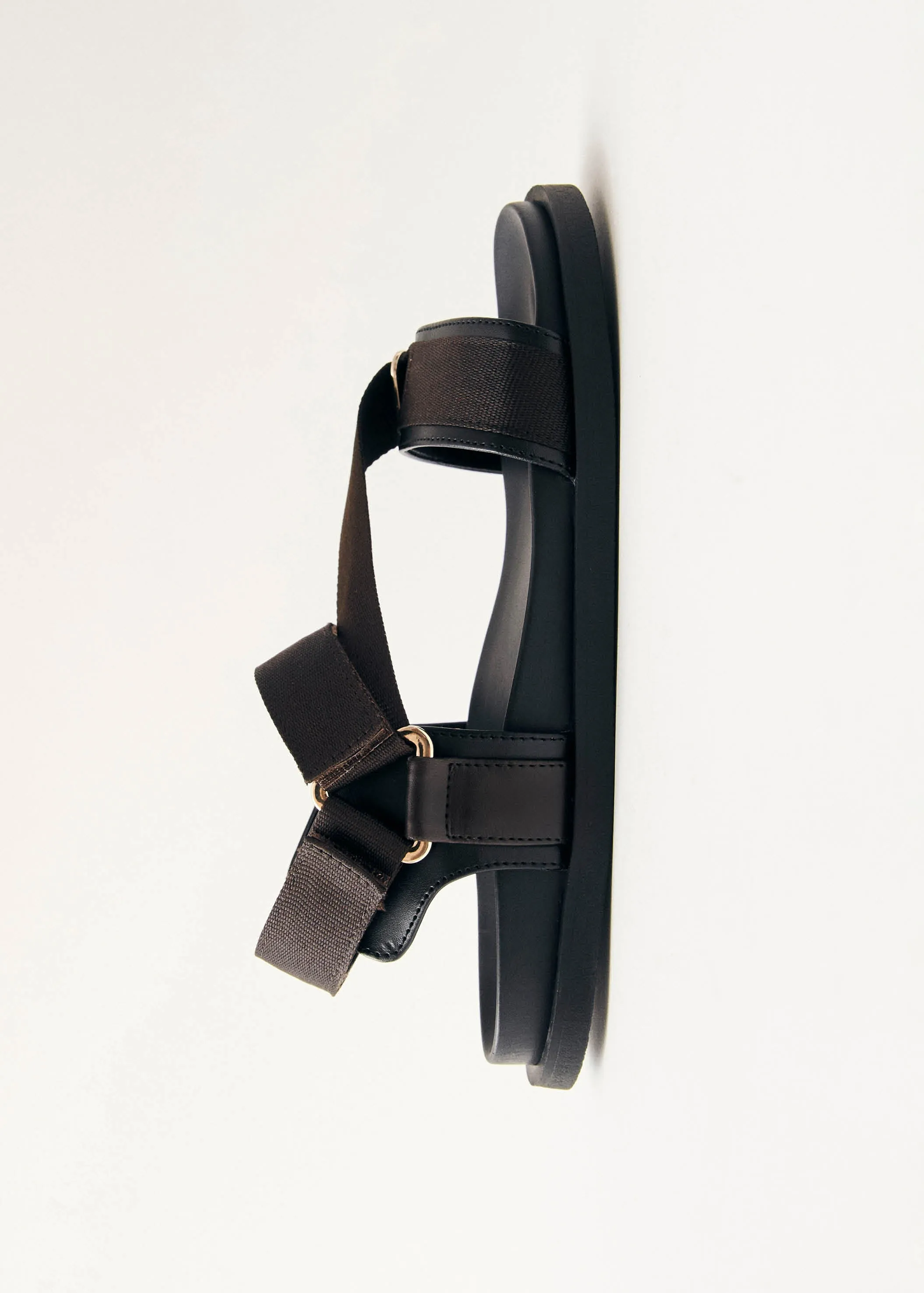 Indigo Brown Vegan Leather Sandals