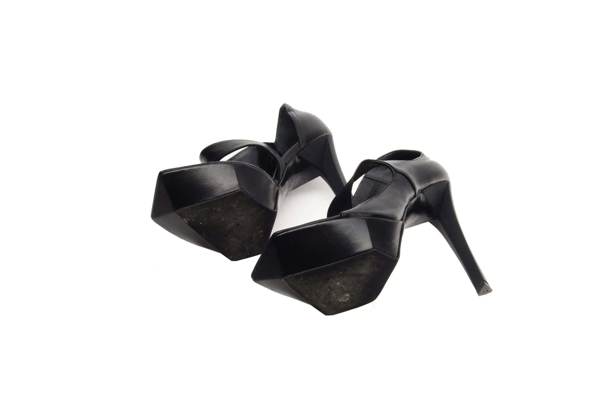 Jil Sander - Black Platform Sandal - IT 39