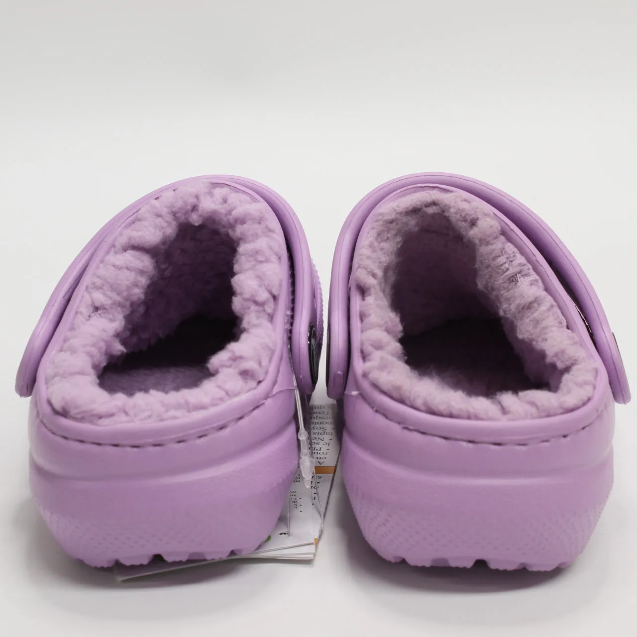 Kids Crocs Classic Lined Clogs T Orchid Uk Size 4 Infant