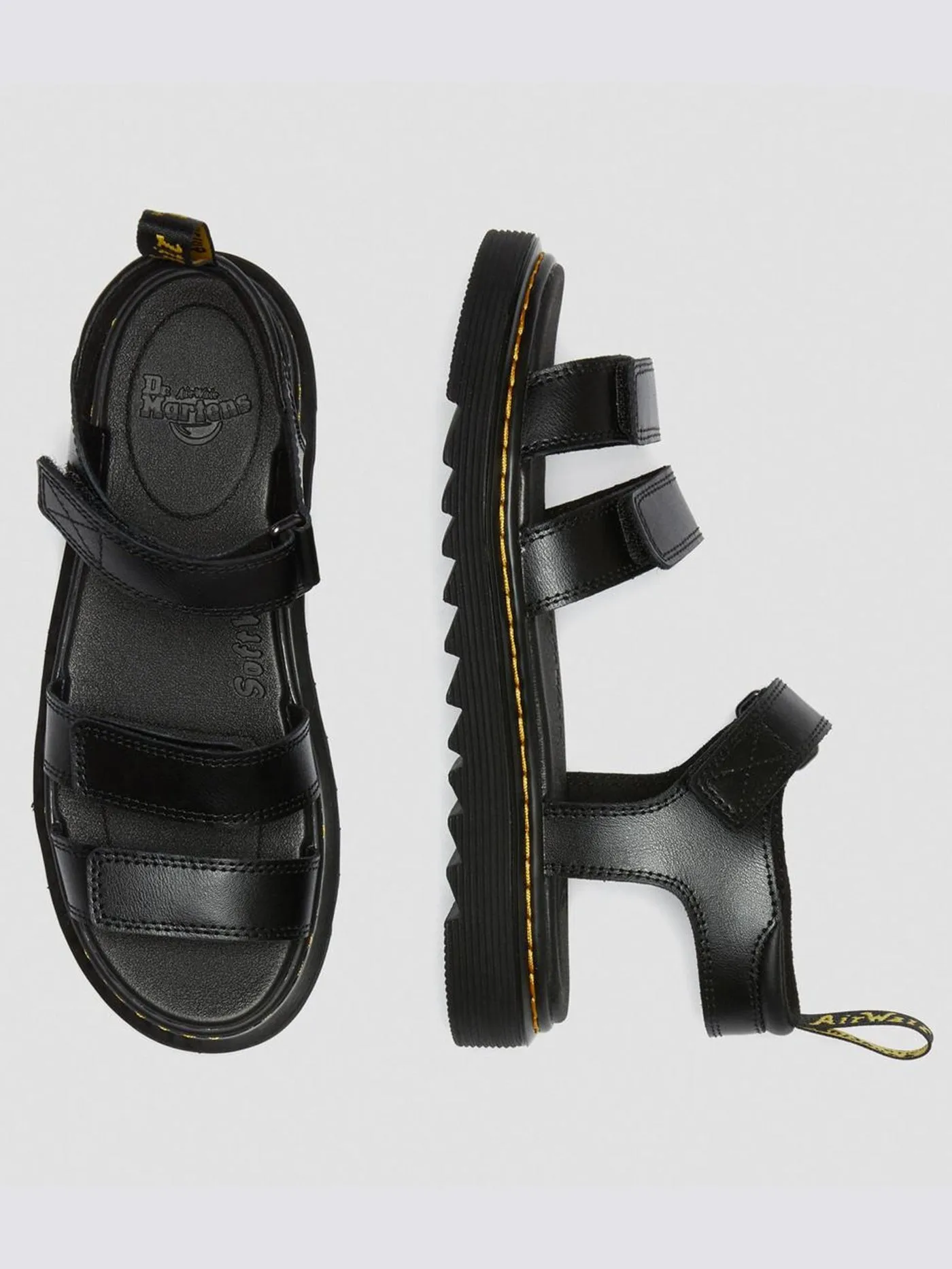 Klaire T Lamper Black Sandals (Kids)