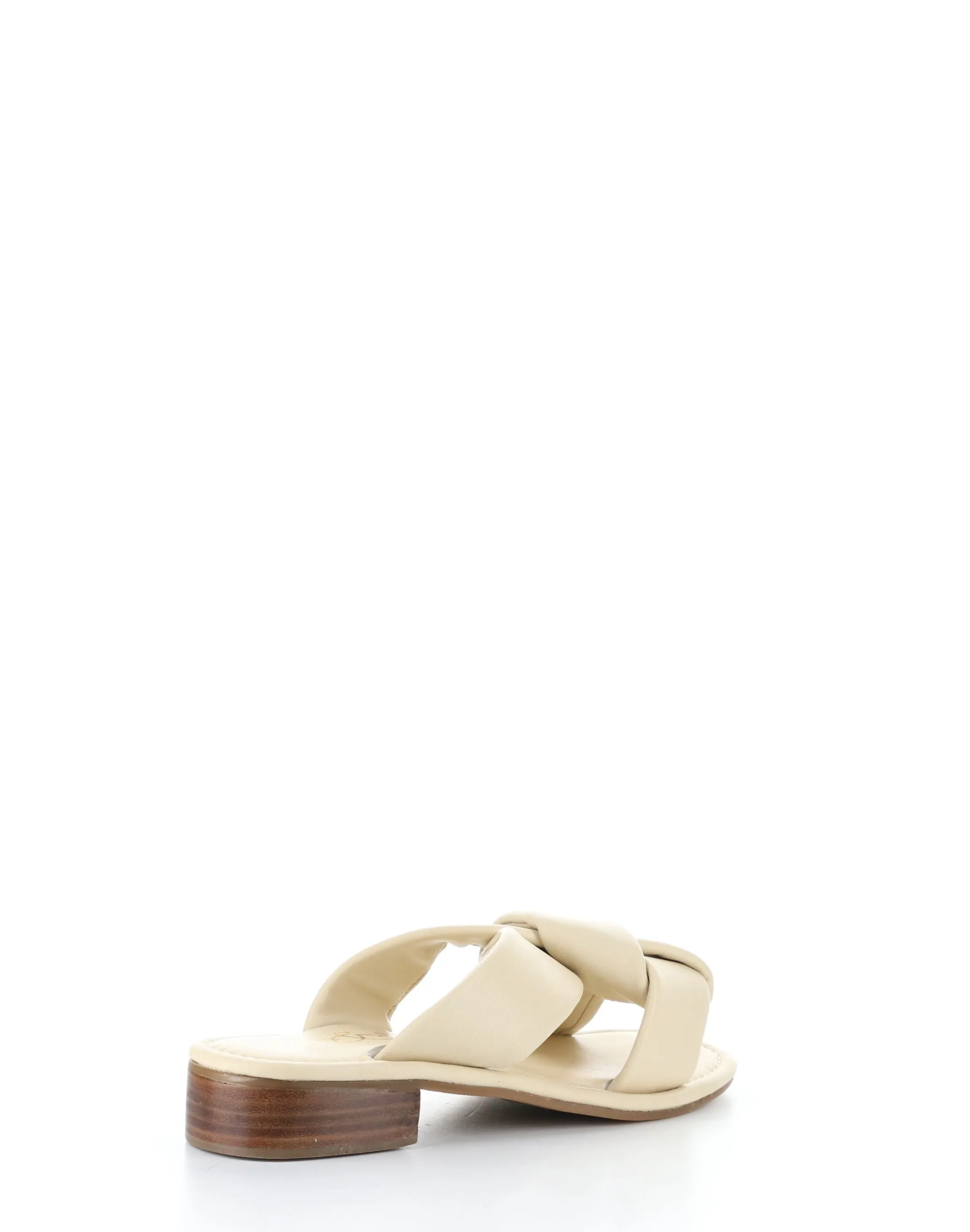 KNICK CREAM Round Toe Sandals