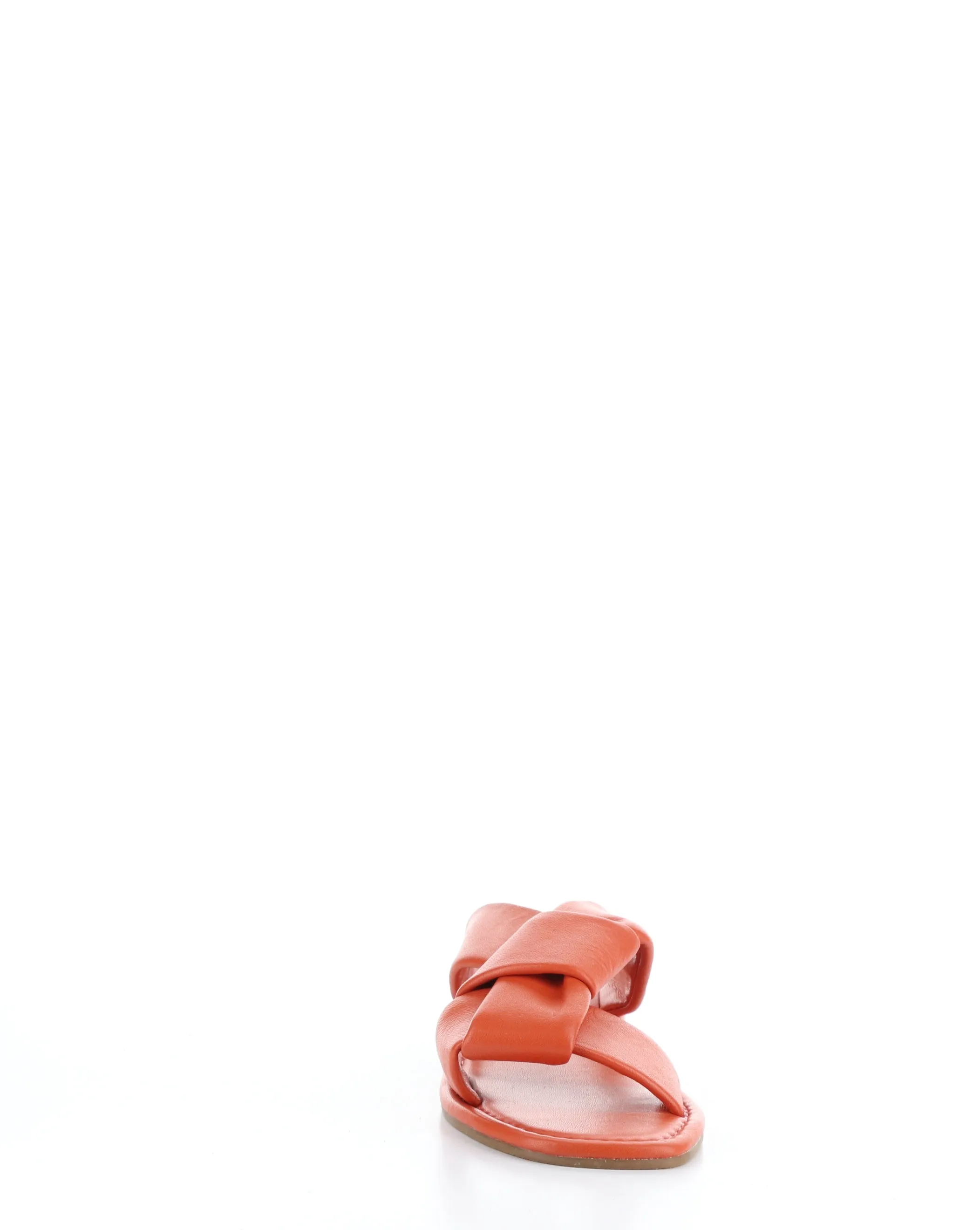 KNICK ORANGE Round Toe Sandals