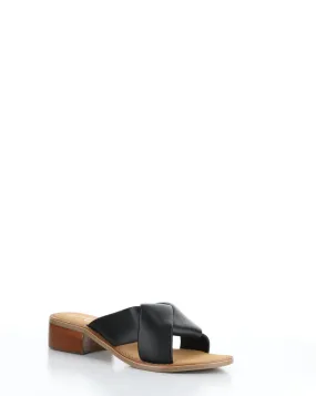 MALVY BLACK Slip-on Sandals