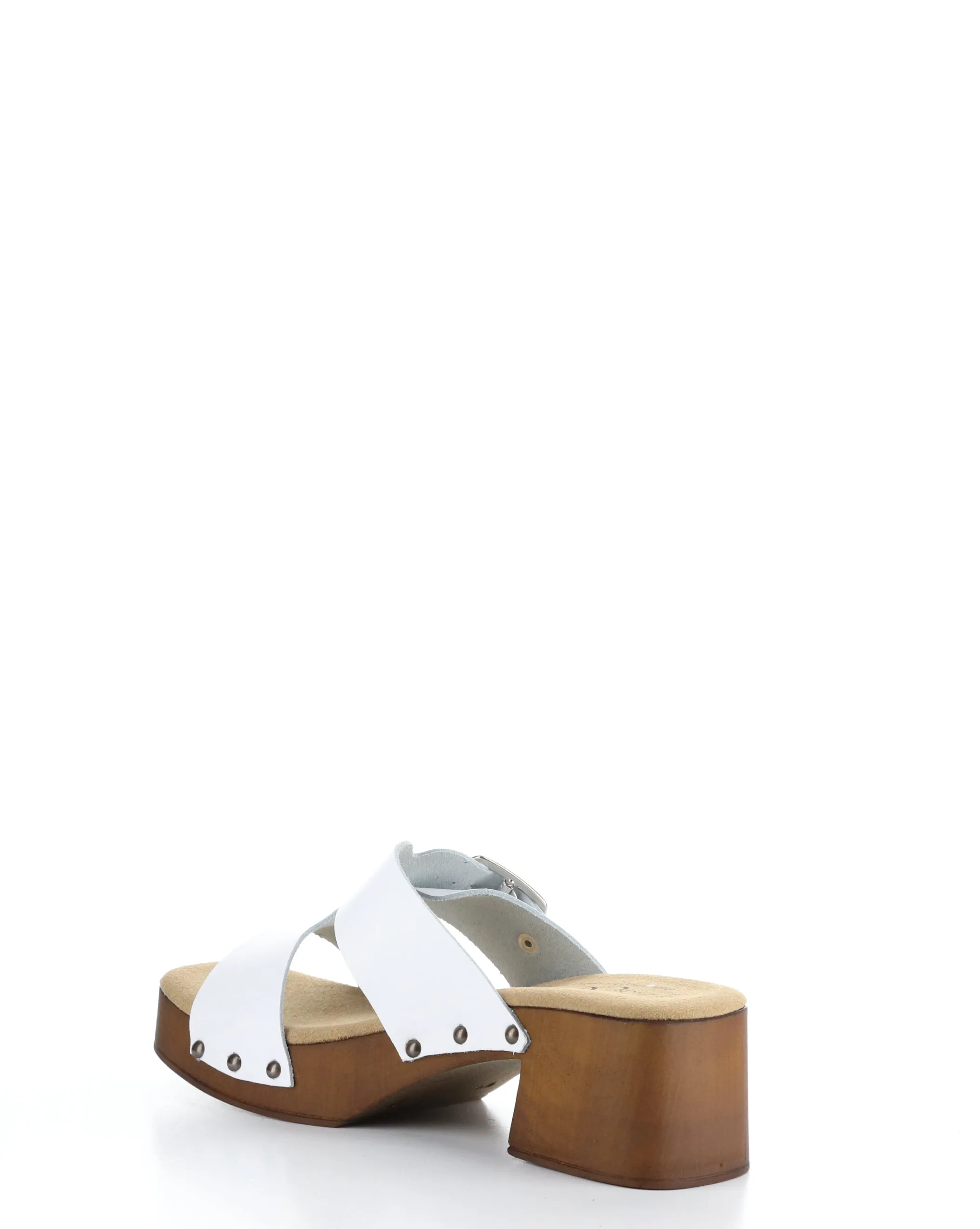 MARIS WHITE Slip-on Sandals