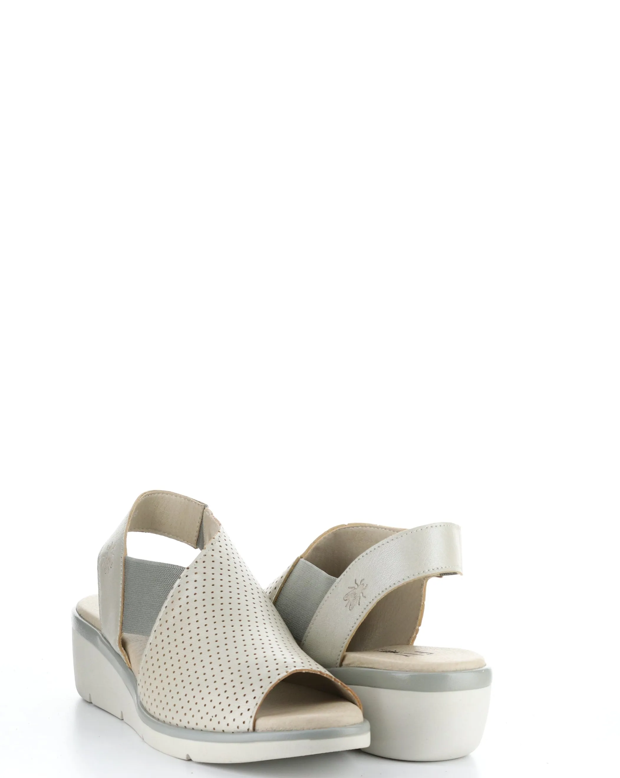 NISI066FLY Silver Elasticated Sandals