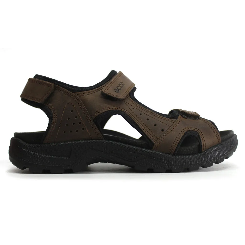 Onroads Leather Textile Men's Slingback Sandals